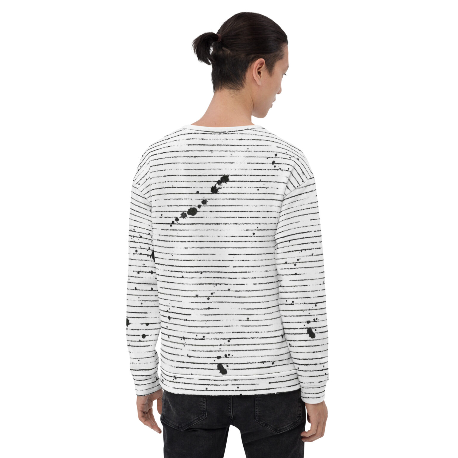 "Static" All-over Print Unisex Sweatshirt - Image 2