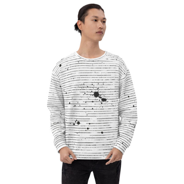 "Static" All-over Print Unisex Sweatshirt