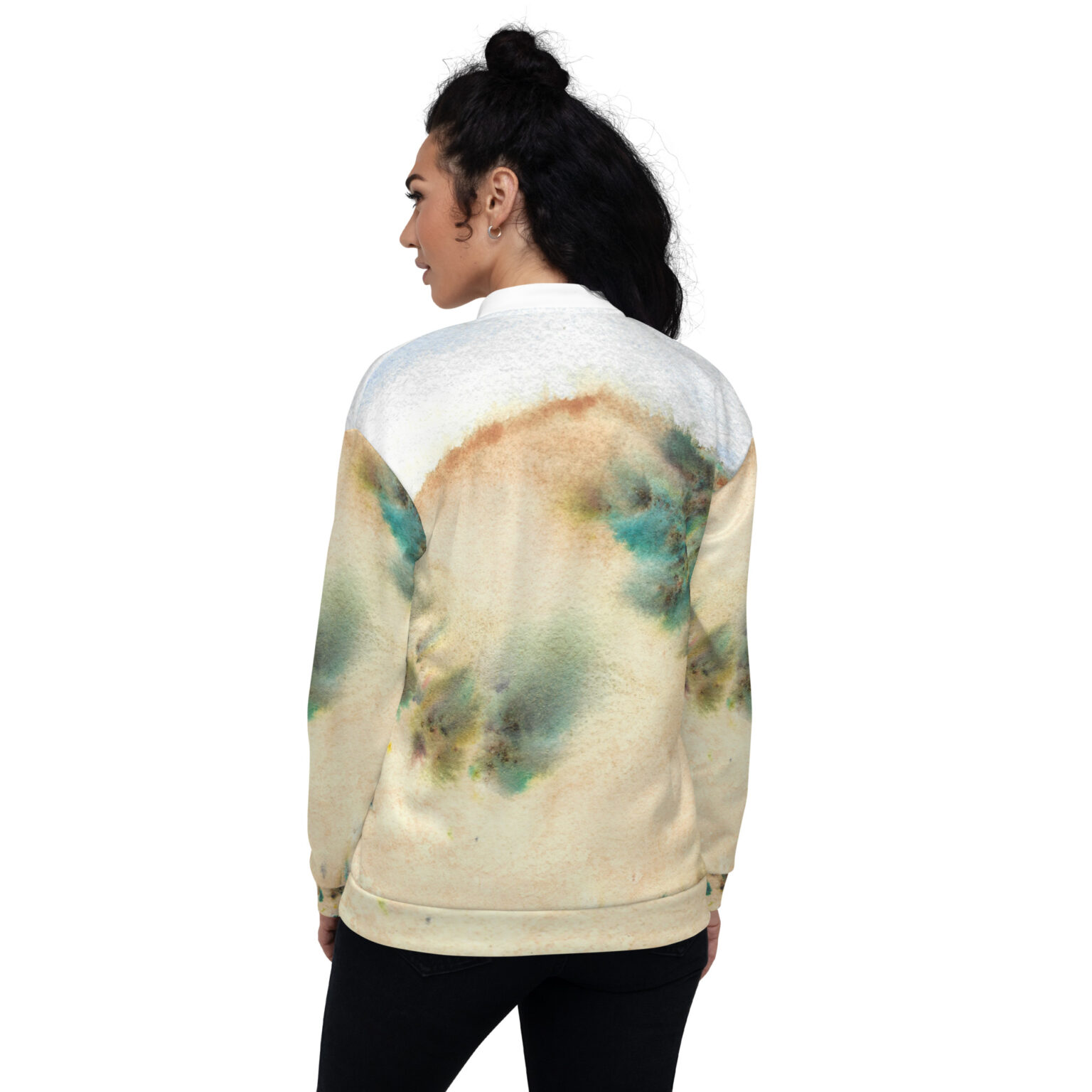 "High Desert Feeling" Unisex Bomber Jacket - Image 2