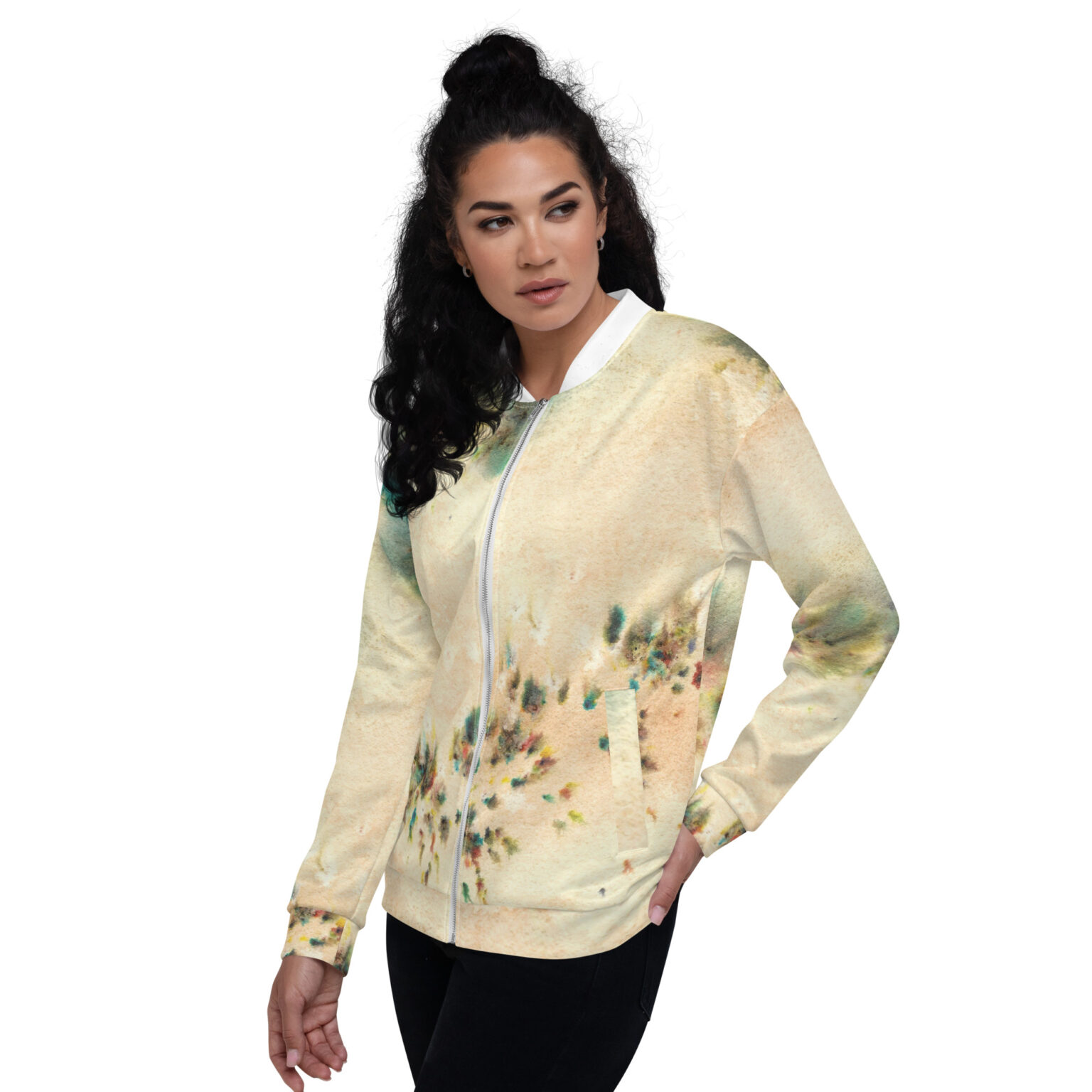 "High Desert Feeling" Unisex Bomber Jacket - Image 3