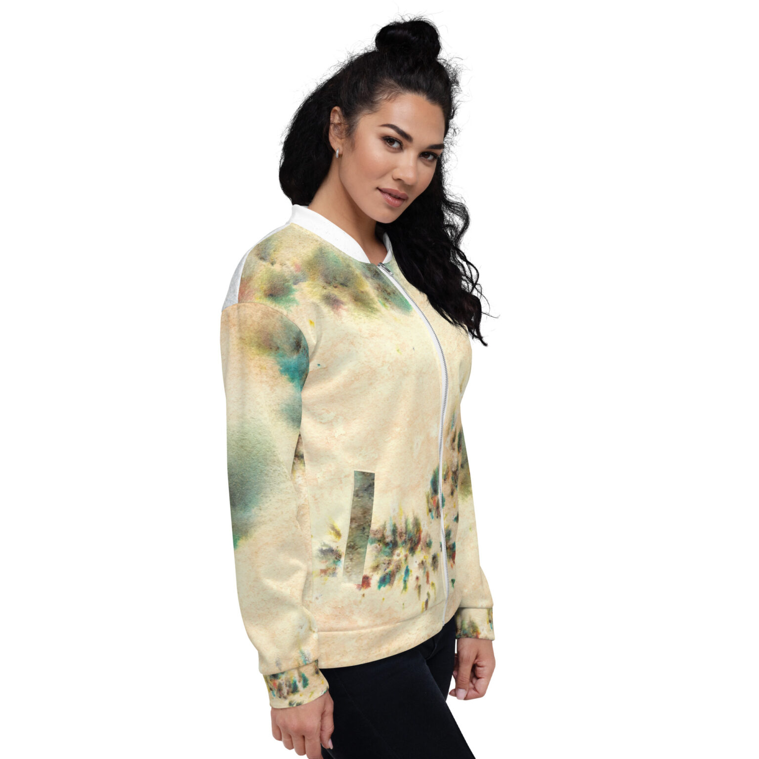 "High Desert Feeling" Unisex Bomber Jacket - Image 4