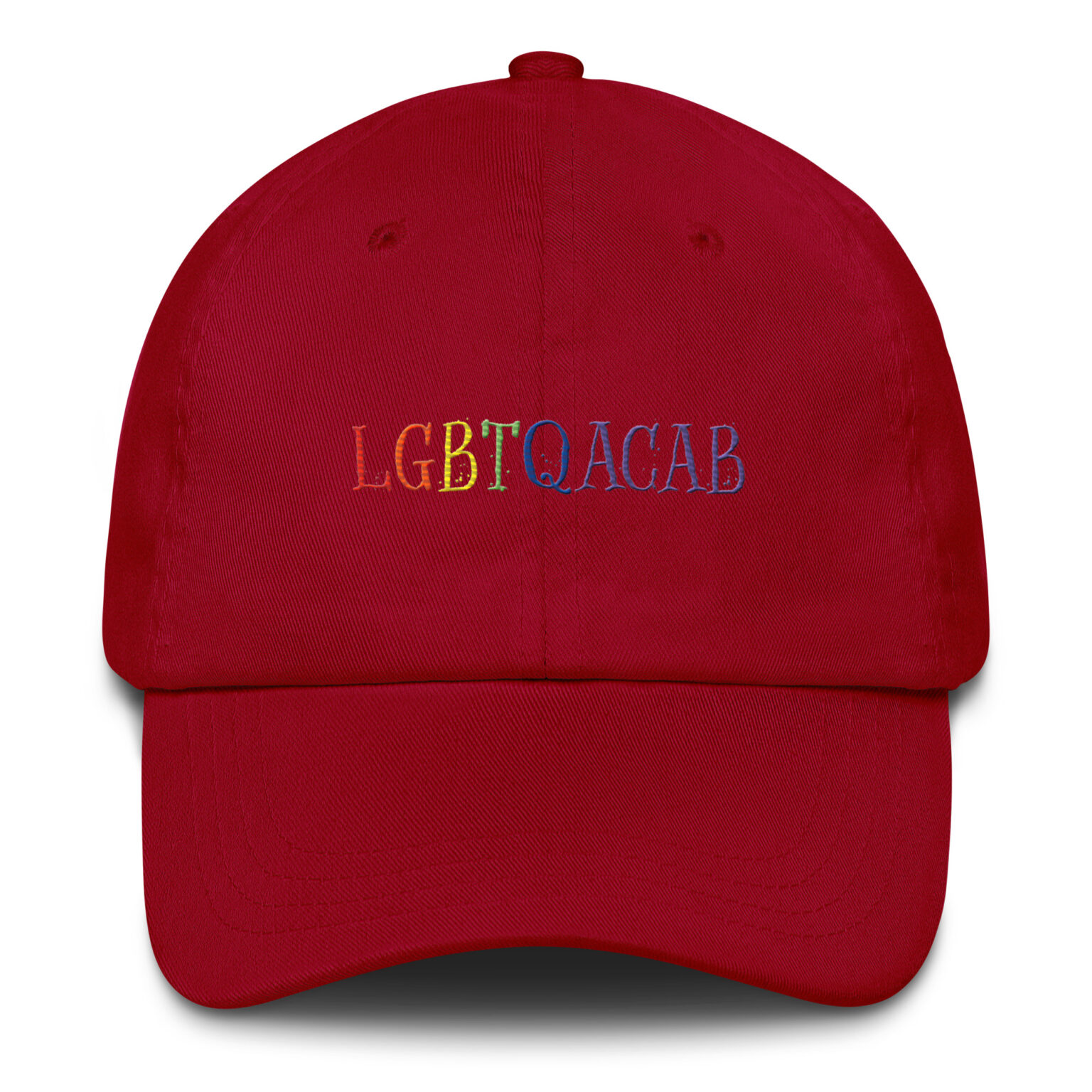 "LGBTQACAB" Dad hat - Image 9