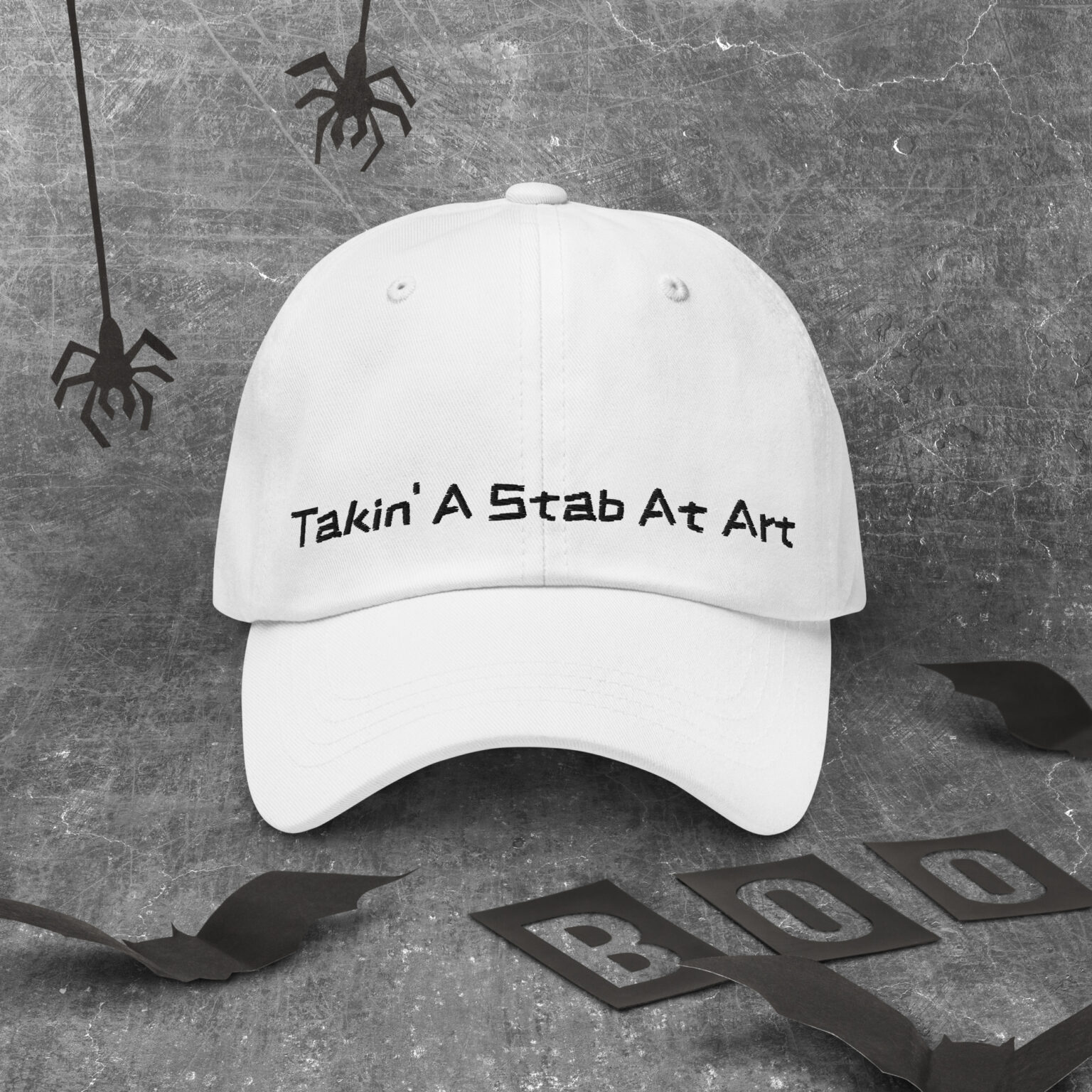 "Takin' A Stab At Art" Dad hat