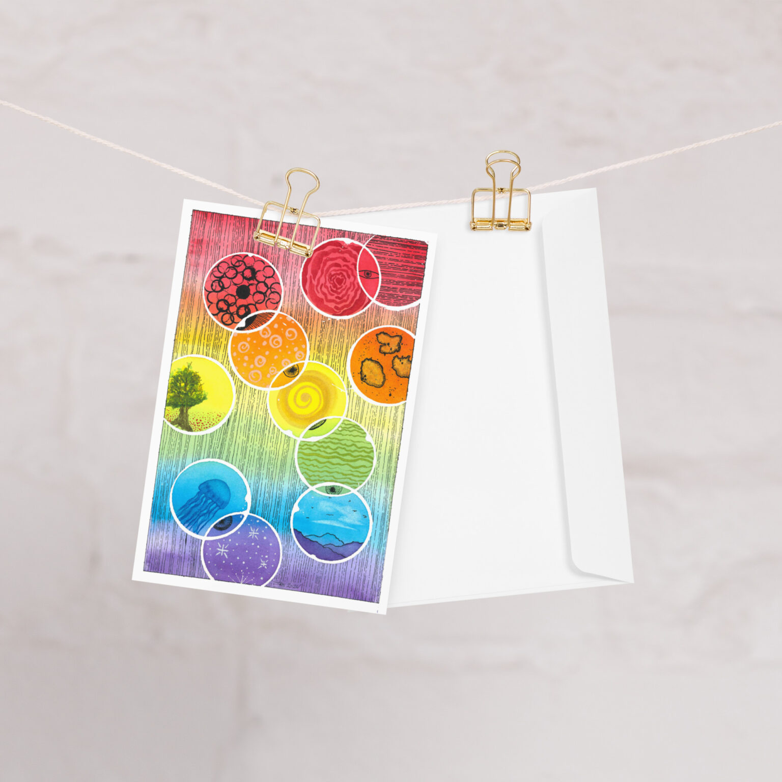 "Eye See What You Did There" Greeting card (blank) - Image 2