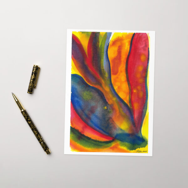 "Blossom" Greeting card (blank)