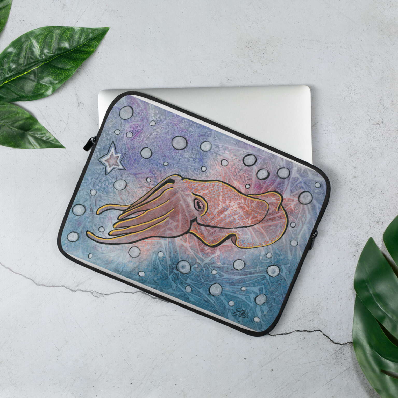 "Wanna Cuttle?" Laptop Sleeve - Image 2