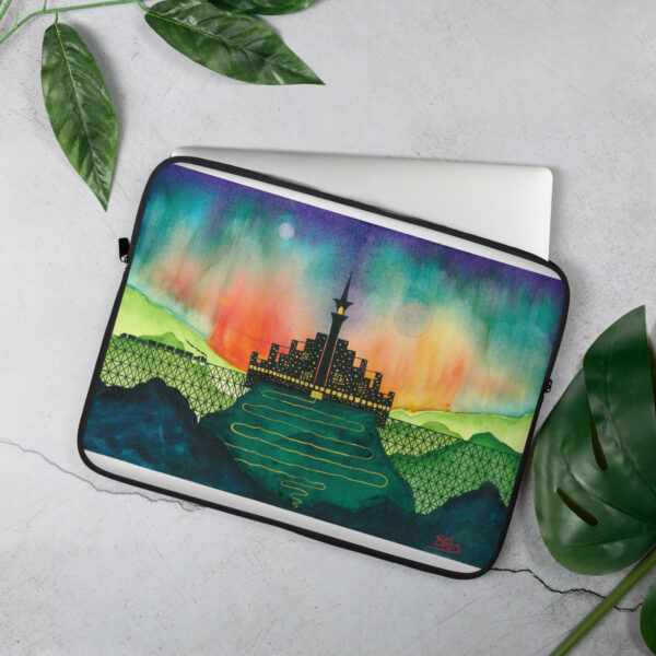 "Castle Peak Express" Laptop Sleeve