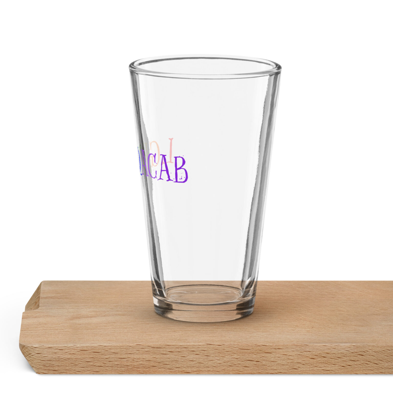 "LGBTQACAB" Shaker pint glass - Image 3