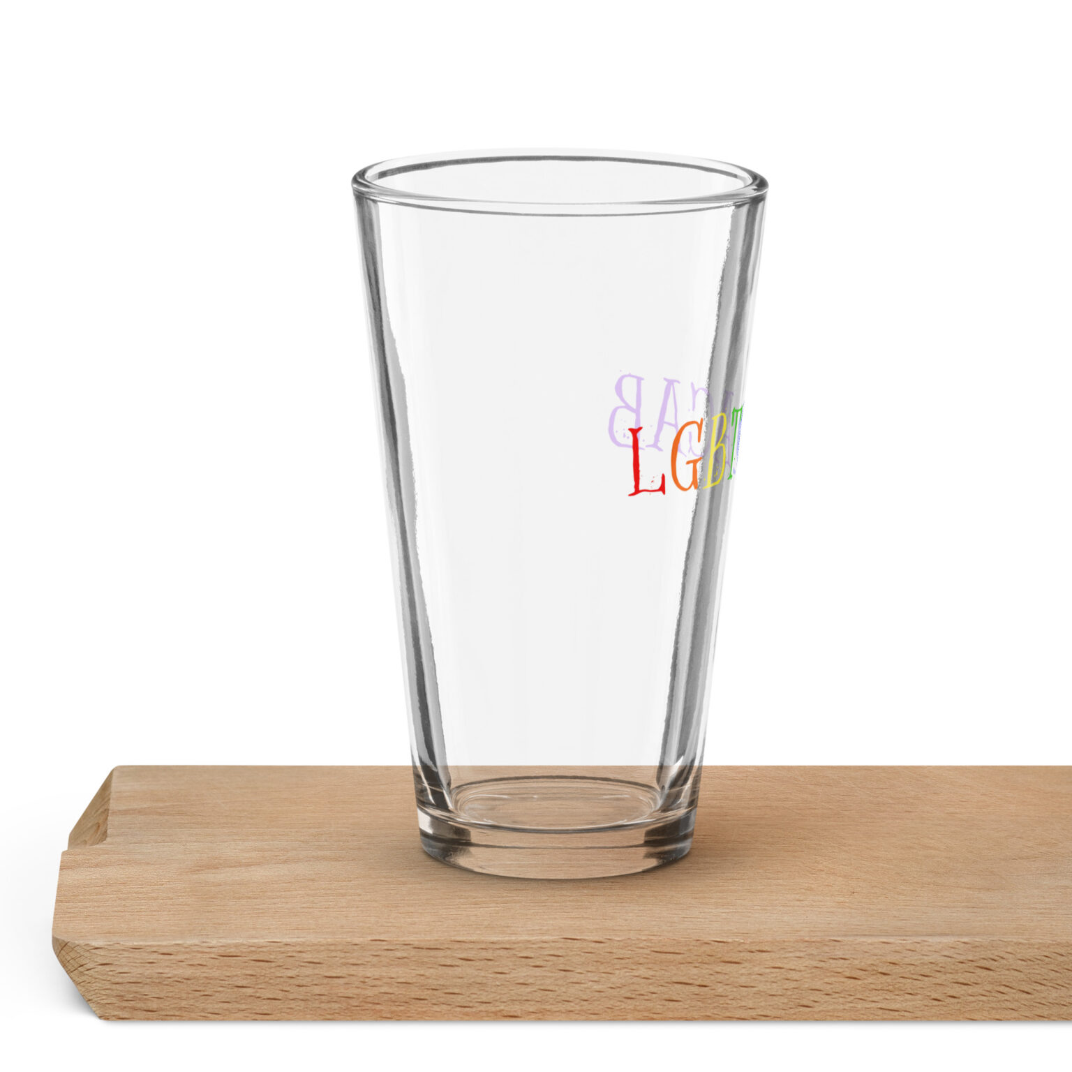 "LGBTQACAB" Shaker pint glass - Image 4