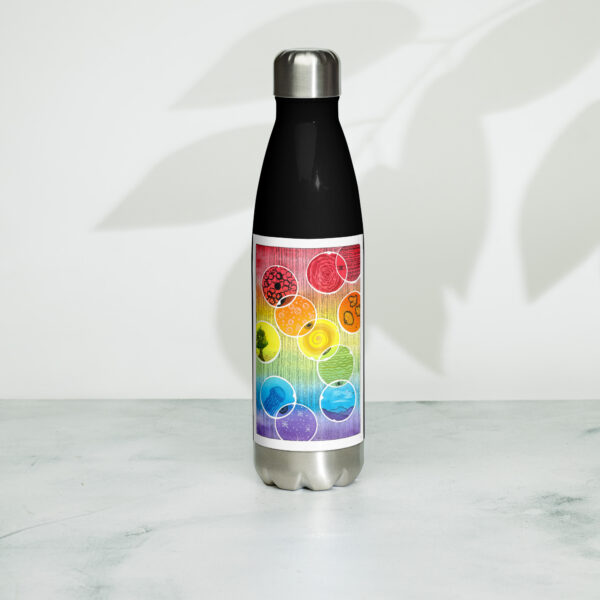 "Eye See" Stainless steel water bottle