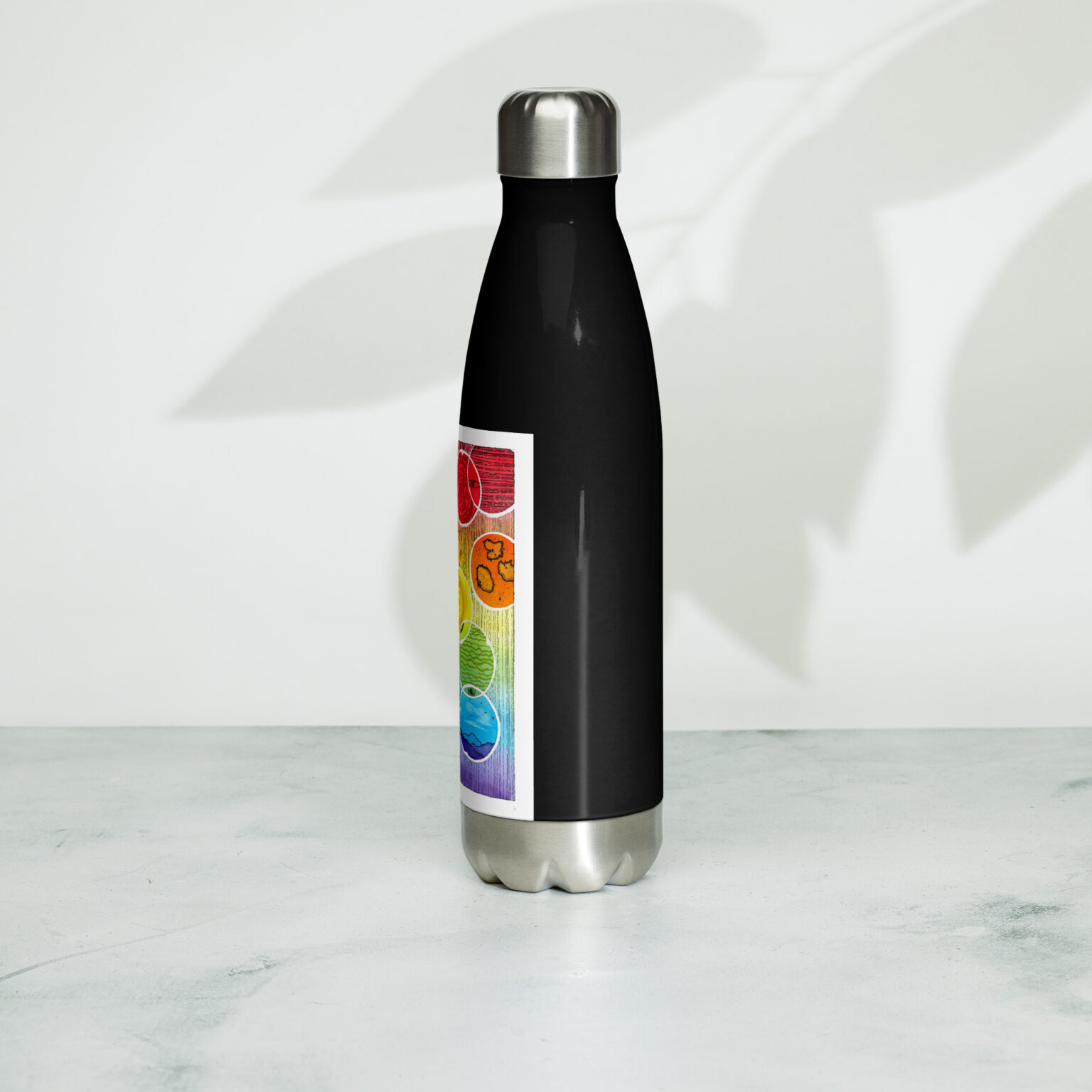 "Eye See" Stainless steel water bottle - Image 4