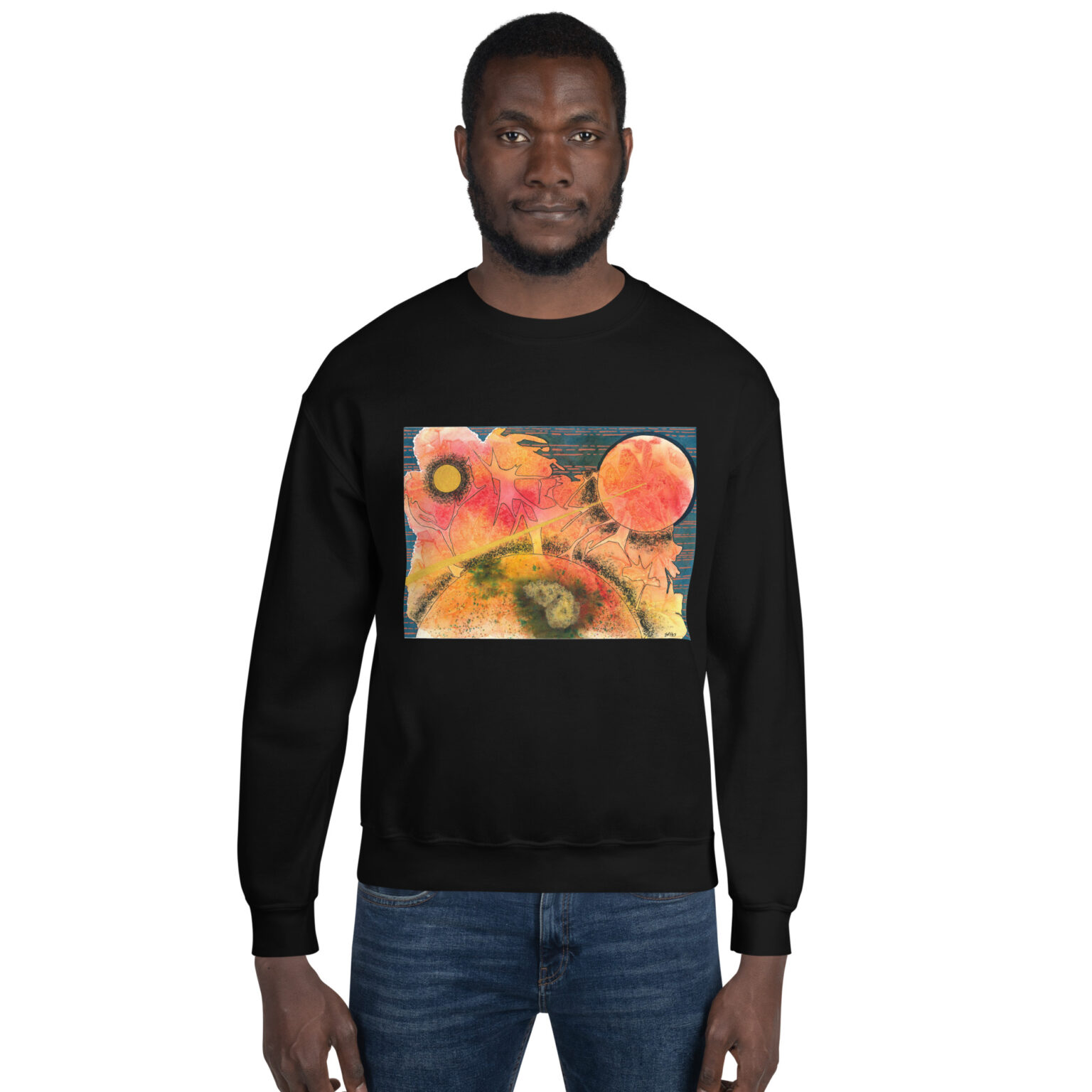 "Approach Vector" Unisex Sweatshirt - Image 2