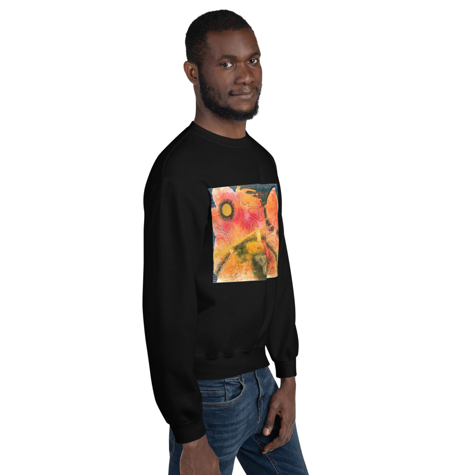 "Approach Vector" Unisex Sweatshirt - Image 3