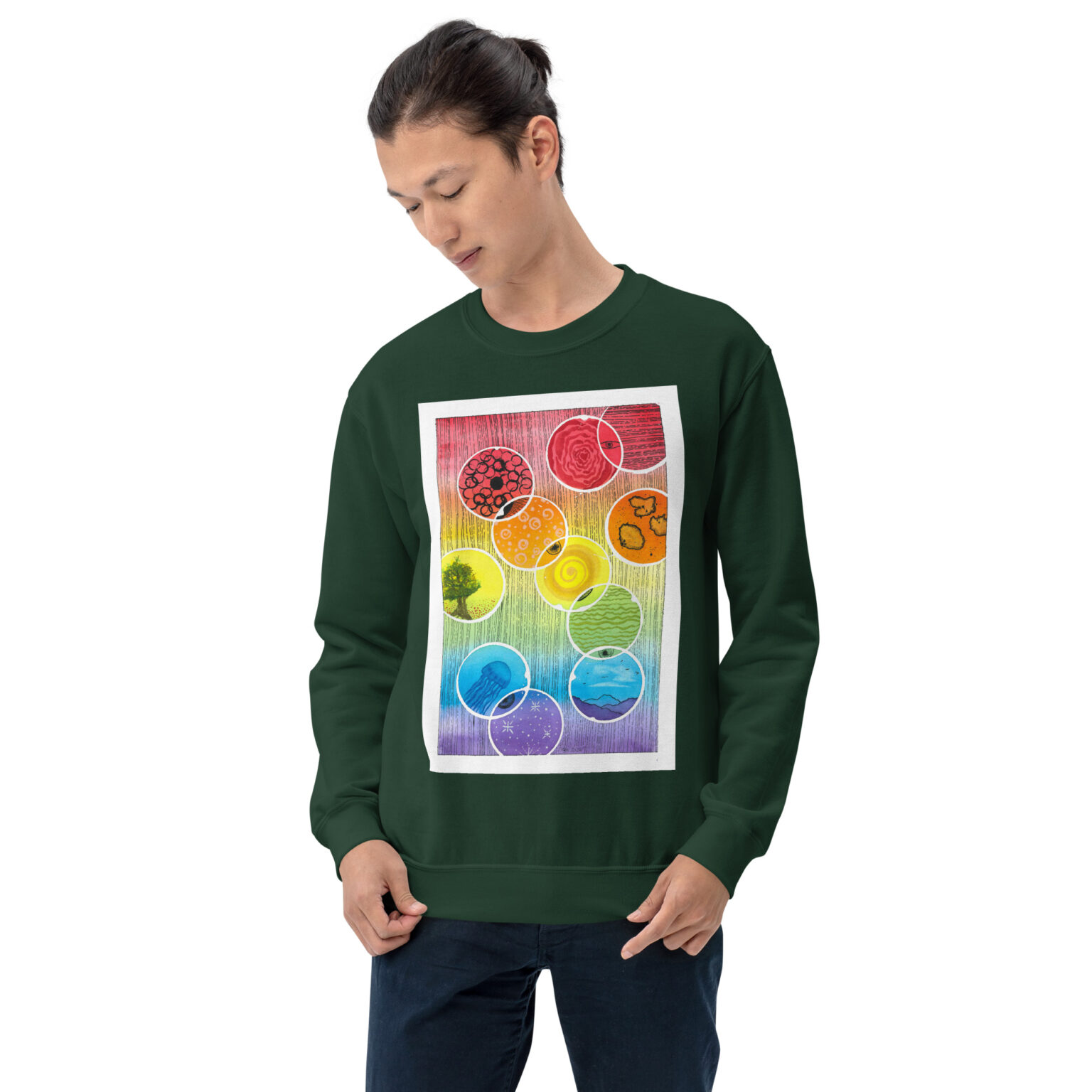 "Eye See What You Did There" Unisex Sweatshirt - Image 10
