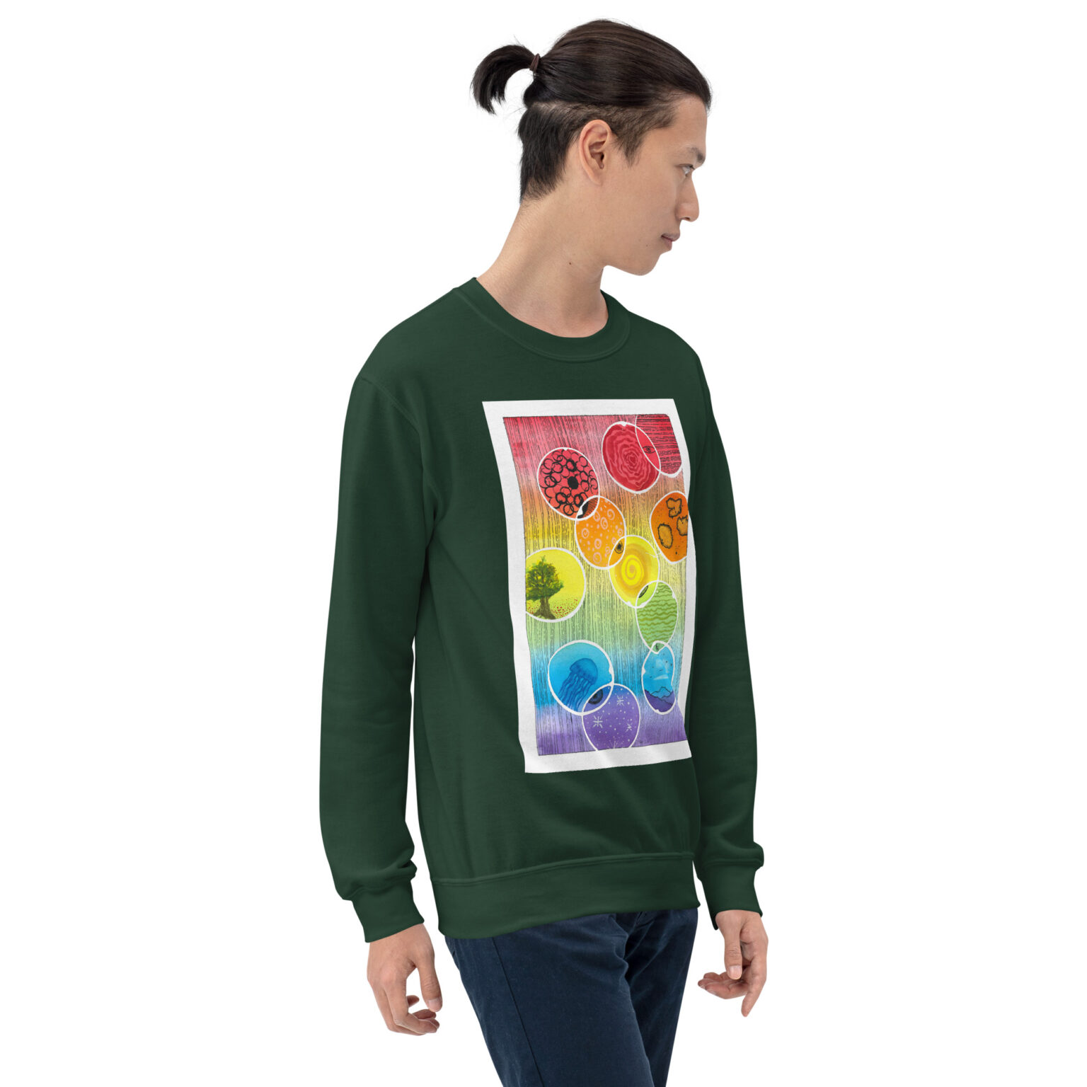 "Eye See What You Did There" Unisex Sweatshirt - Image 11