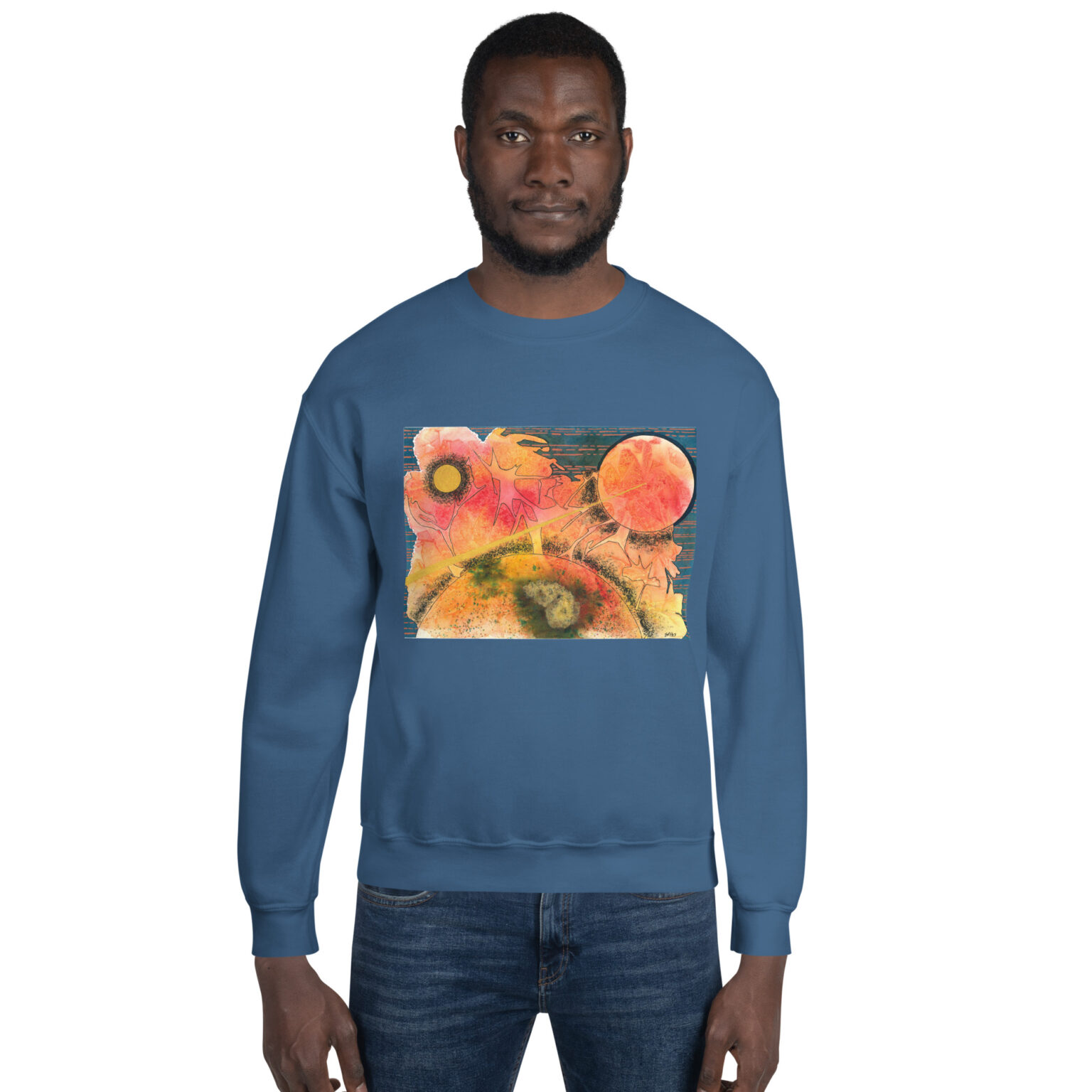 "Approach Vector" Unisex Sweatshirt - Image 26
