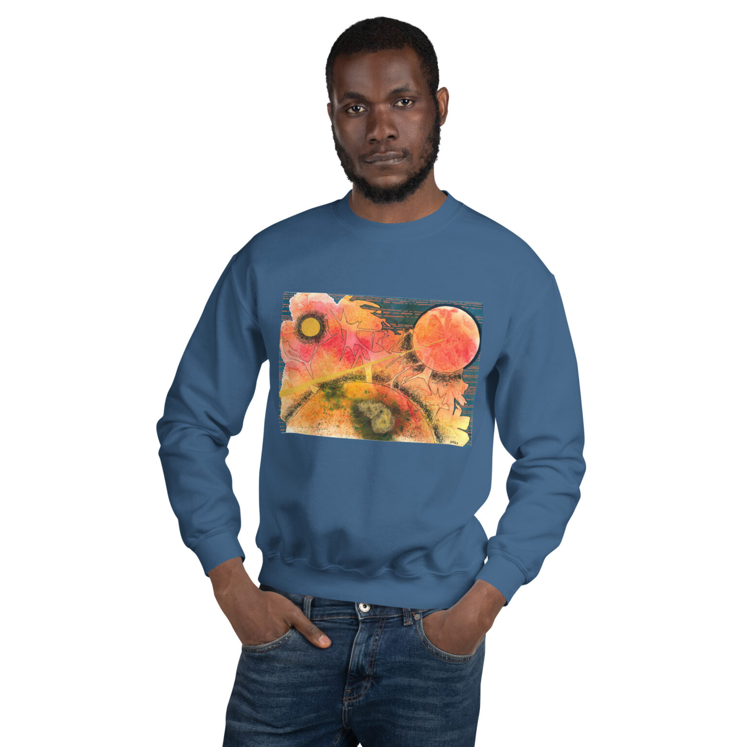 "Approach Vector" Unisex Sweatshirt - Image 25