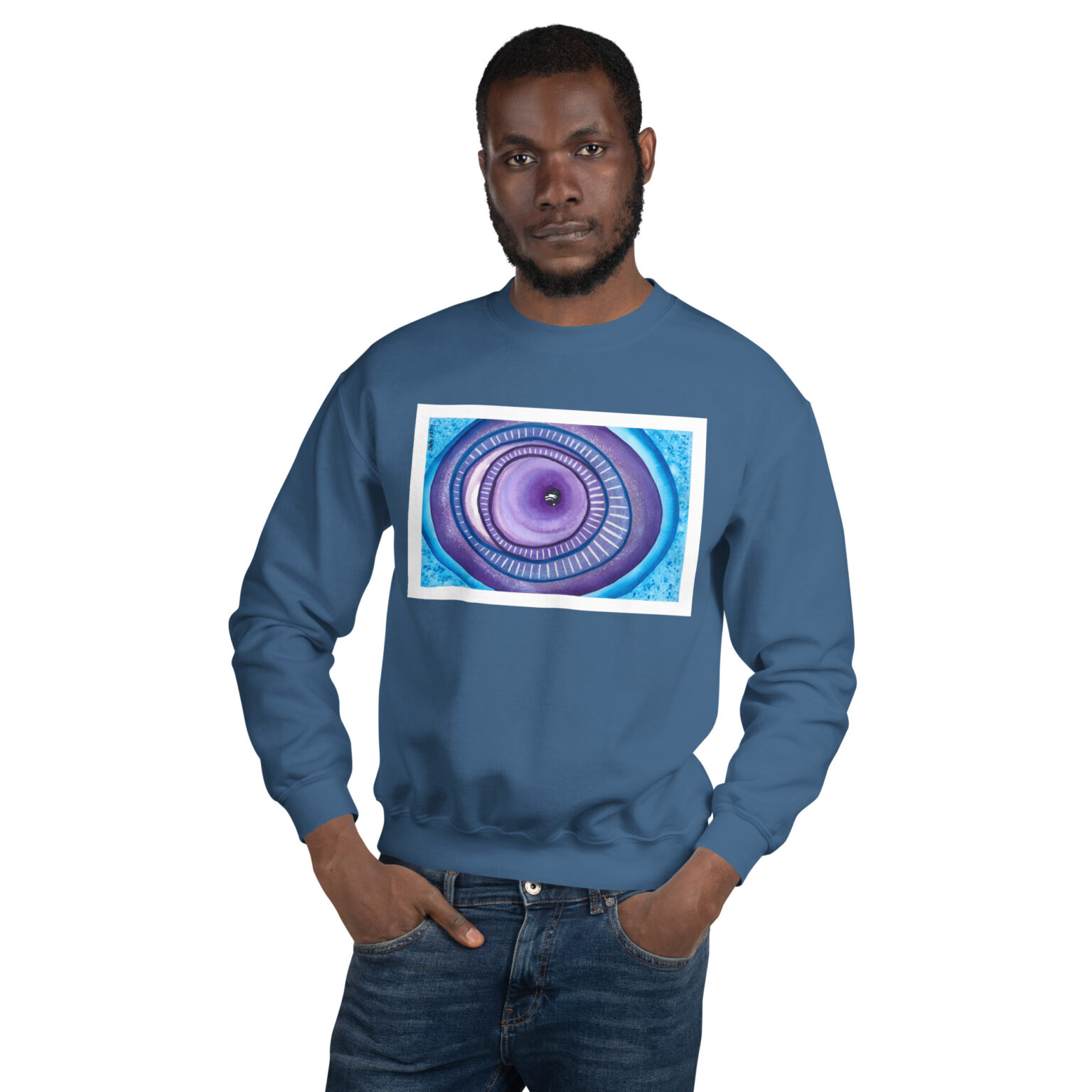 "Ceaseless Watcher" Unisex Sweatshirt - Image 13