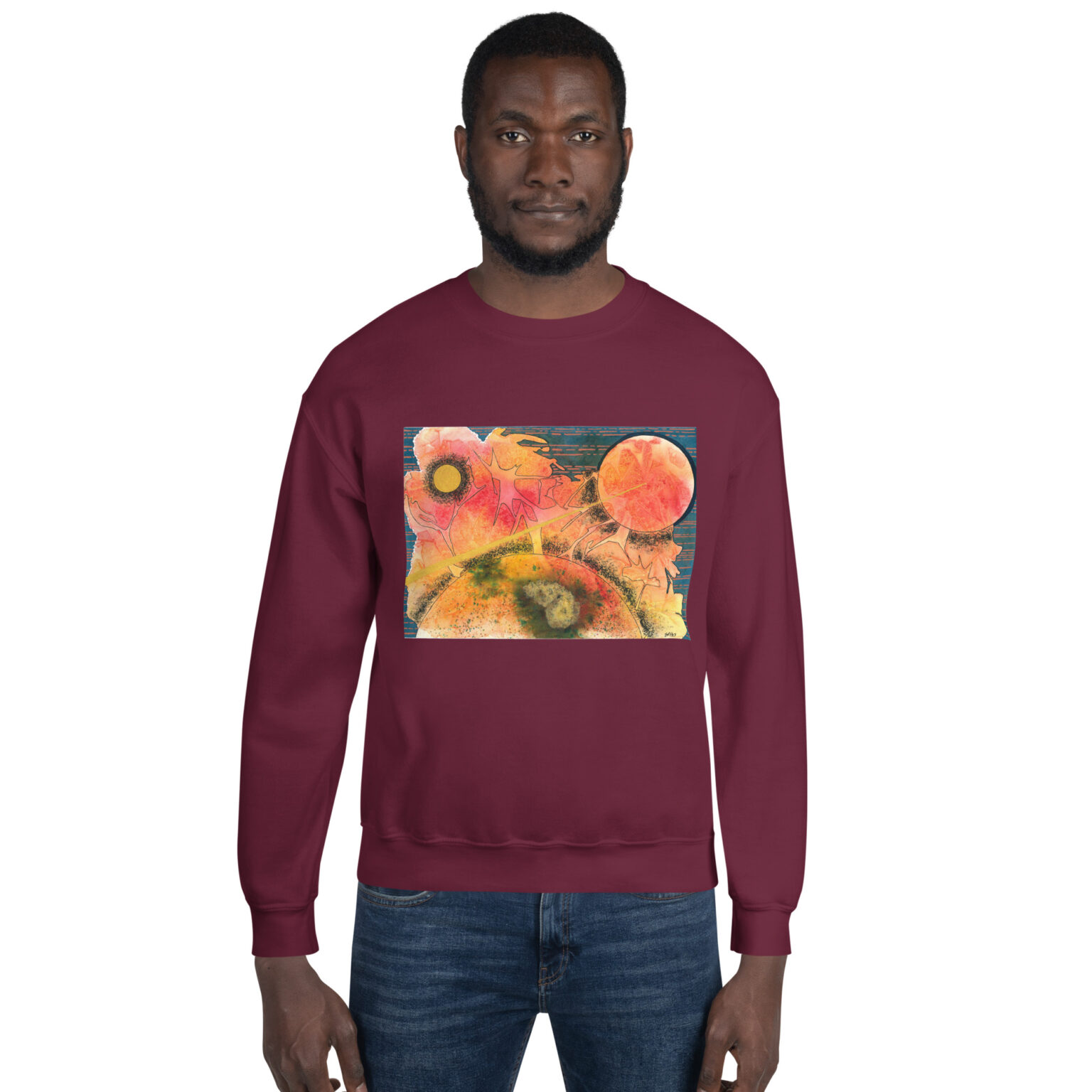 "Approach Vector" Unisex Sweatshirt - Image 10