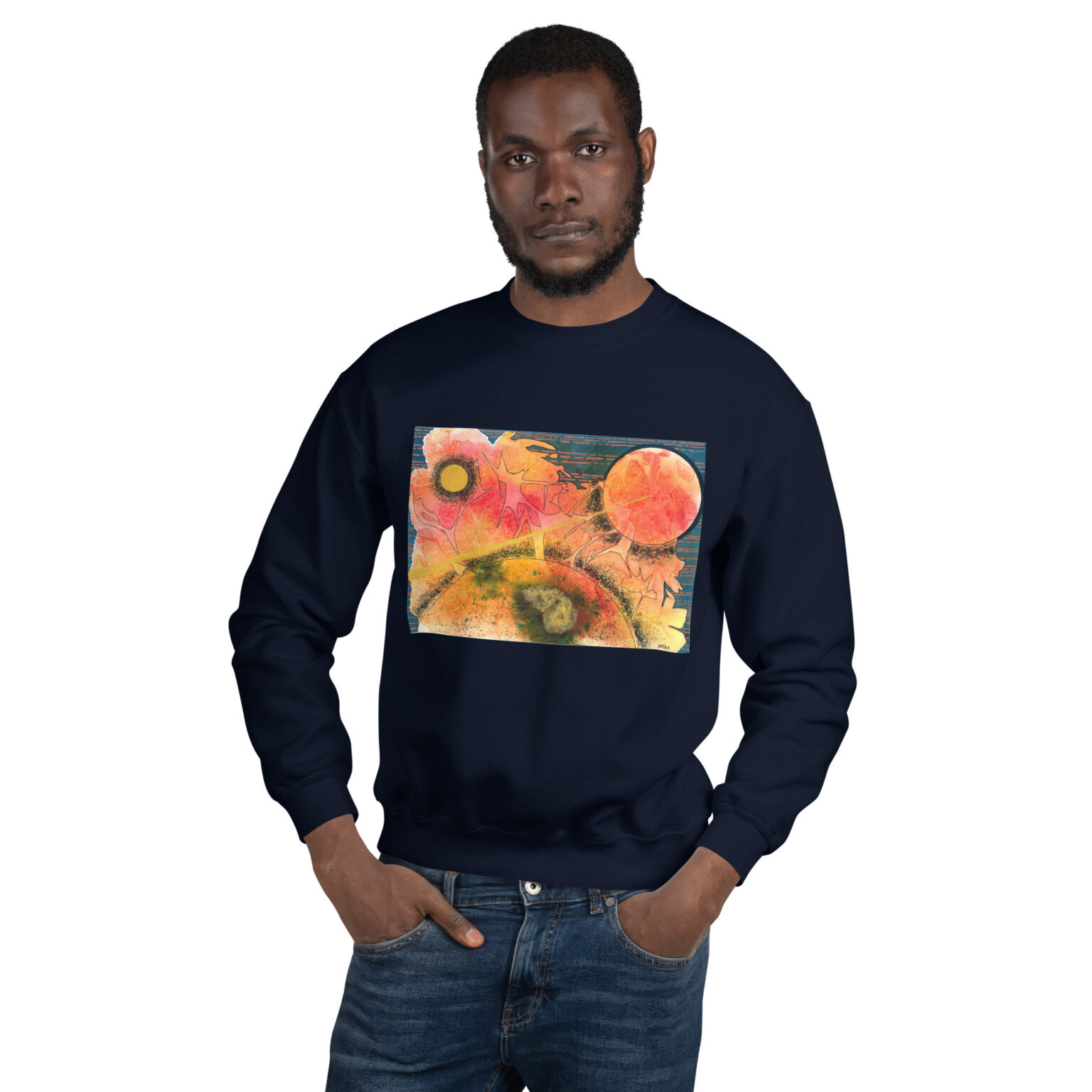"Approach Vector" Unisex Sweatshirt - Image 5