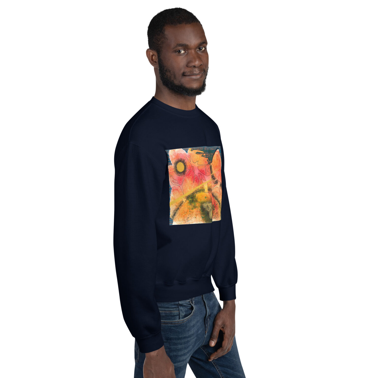 "Approach Vector" Unisex Sweatshirt - Image 7