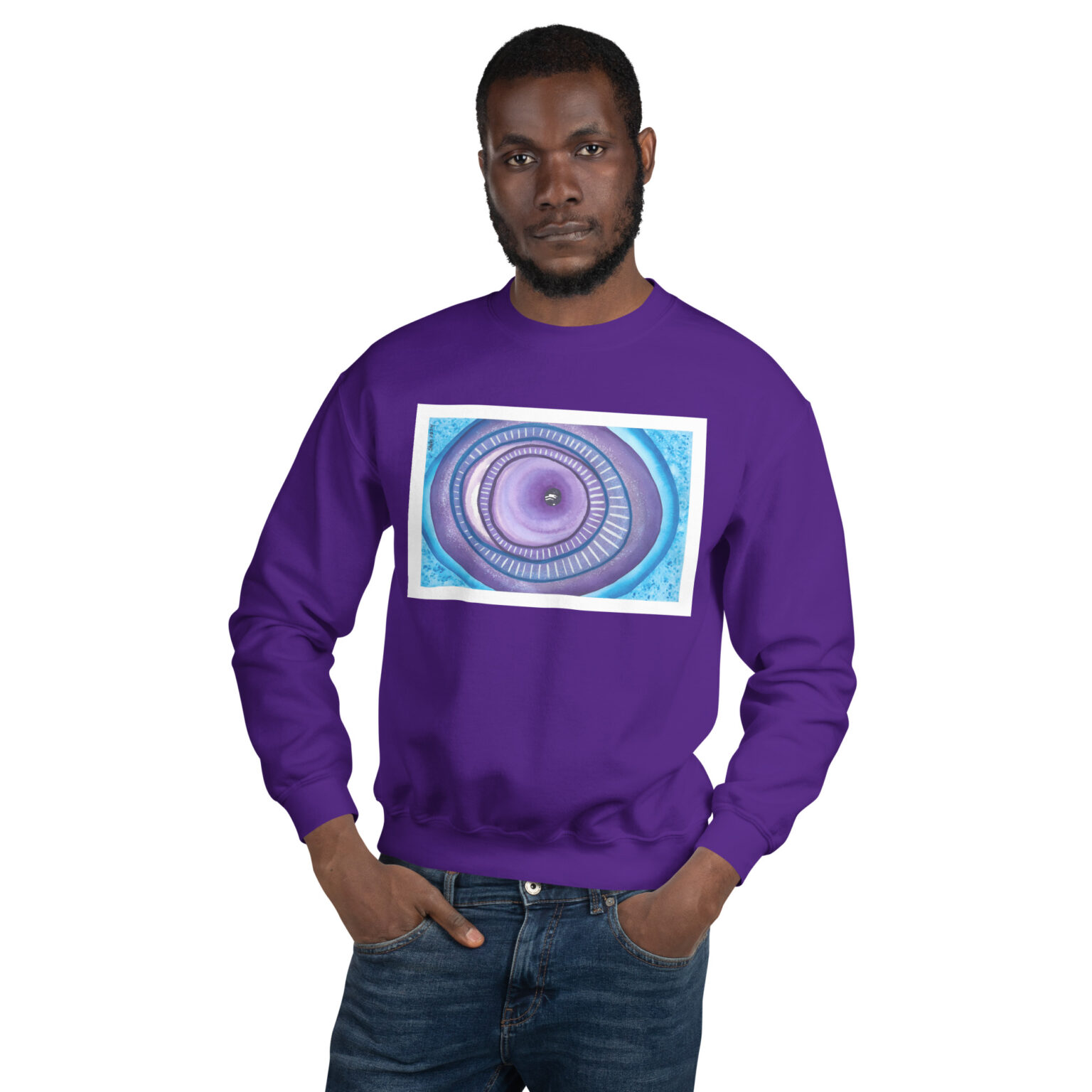 "Ceaseless Watcher" Unisex Sweatshirt - Image 8