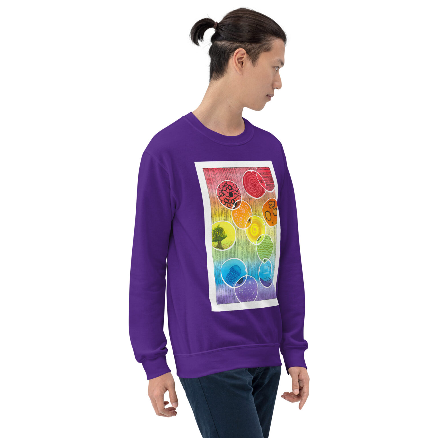 "Eye See What You Did There" Unisex Sweatshirt - Image 8