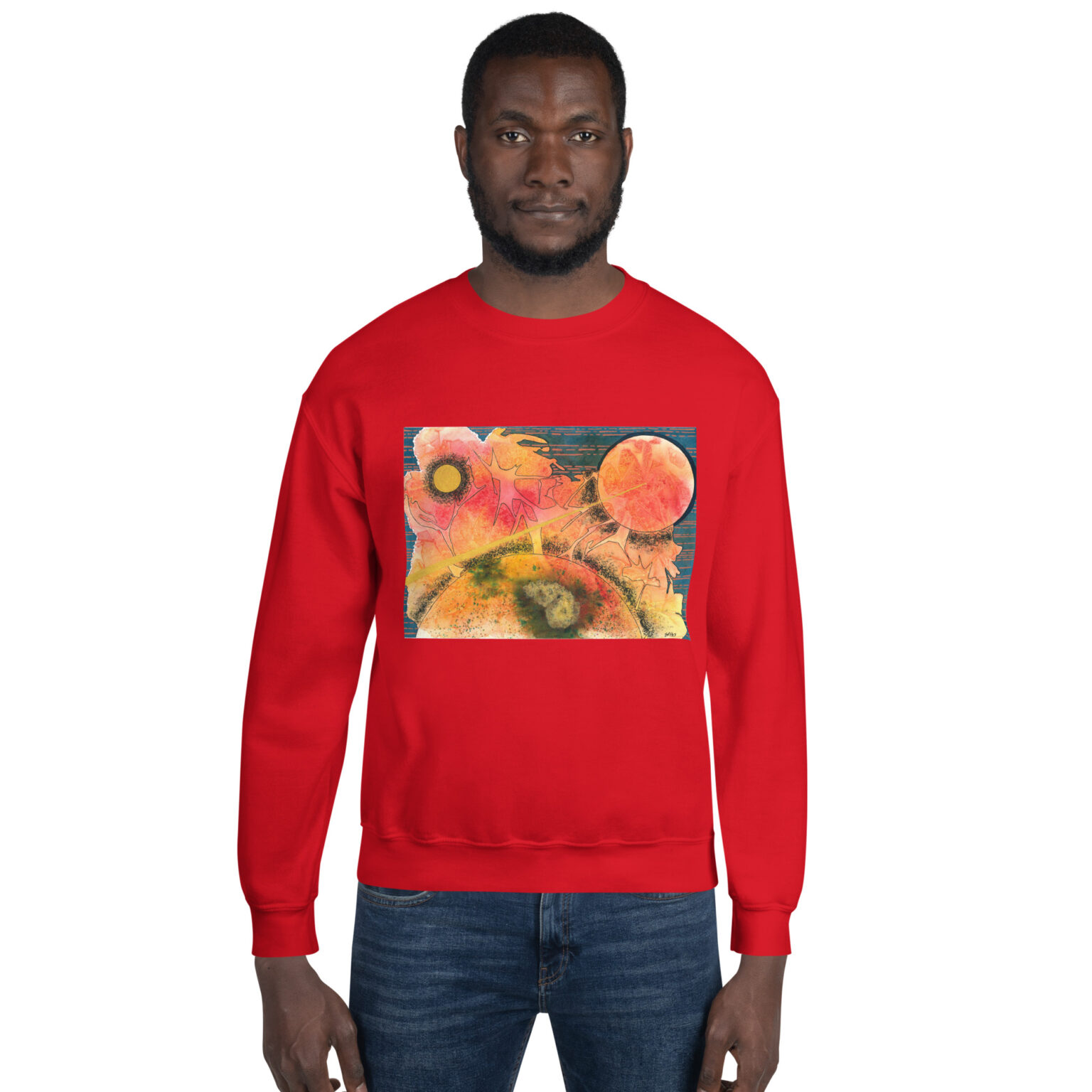 "Approach Vector" Unisex Sweatshirt - Image 18