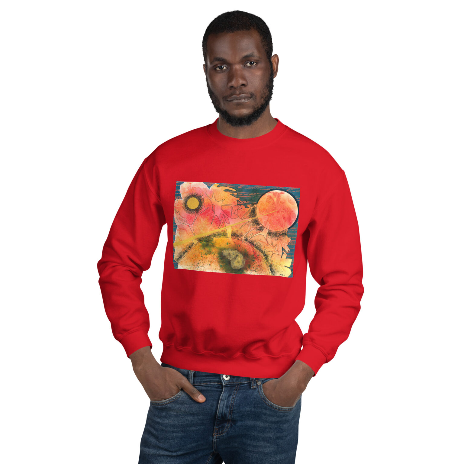 "Approach Vector" Unisex Sweatshirt - Image 17