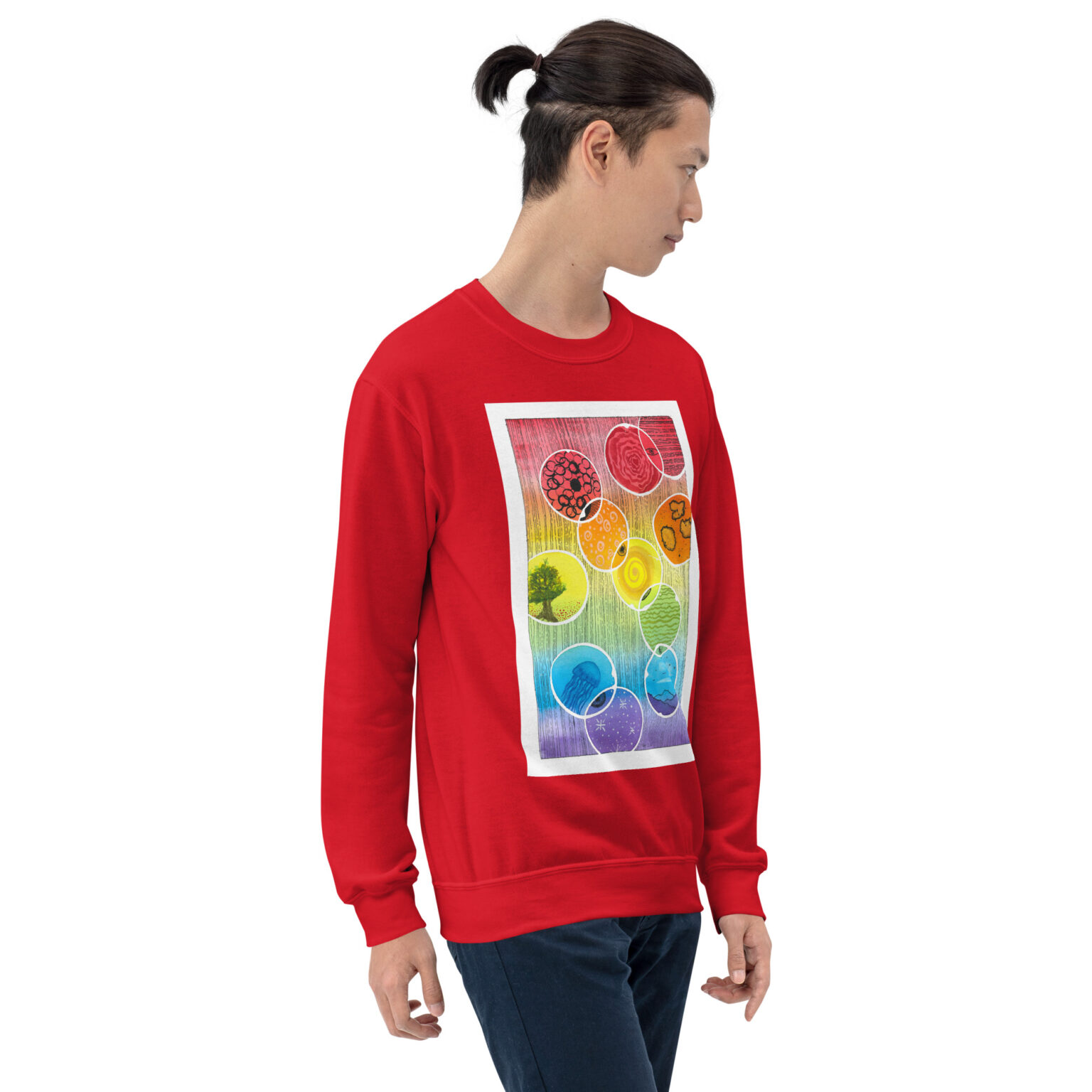 "Eye See What You Did There" Unisex Sweatshirt - Image 14
