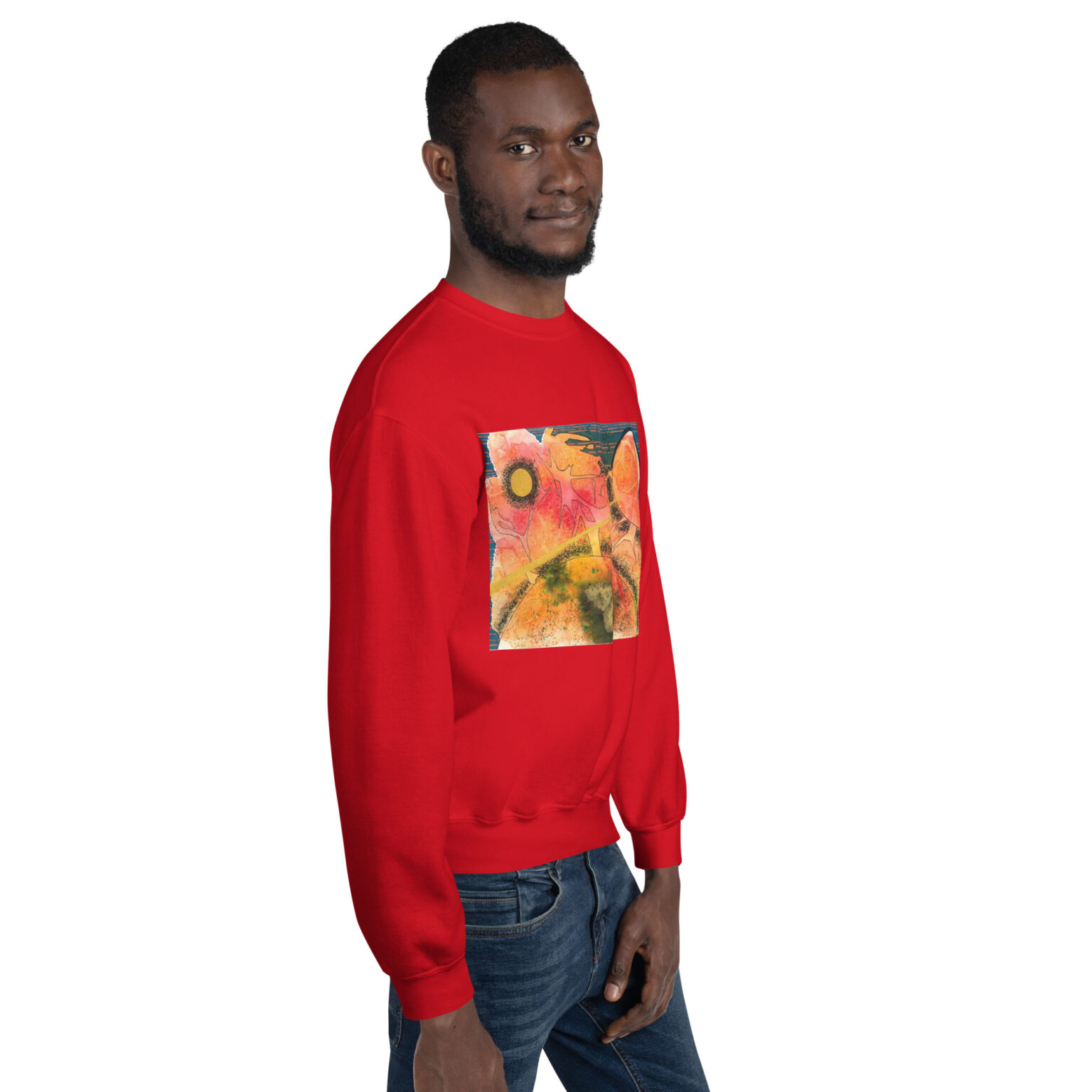 "Approach Vector" Unisex Sweatshirt - Image 19
