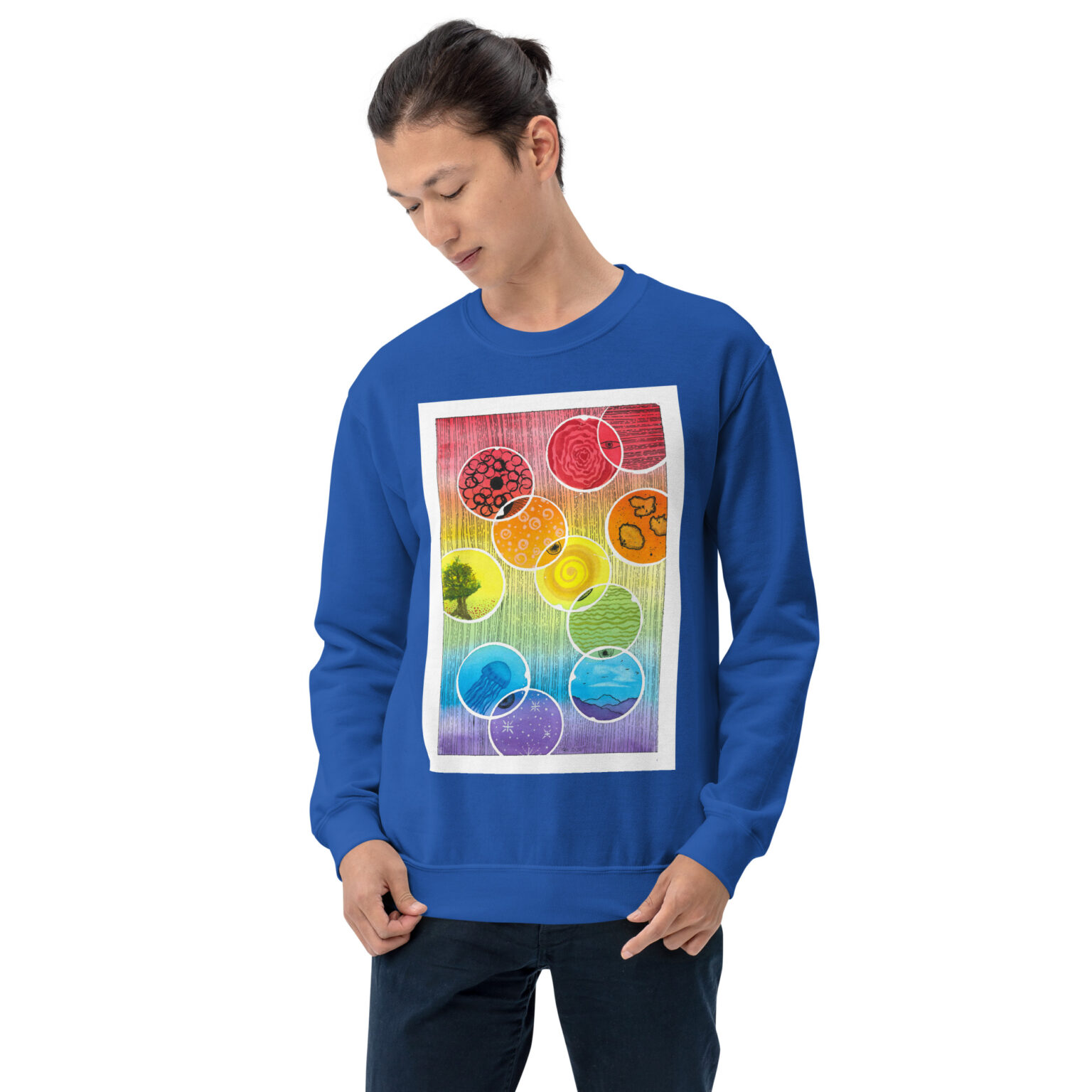 "Eye See What You Did There" Unisex Sweatshirt - Image 16