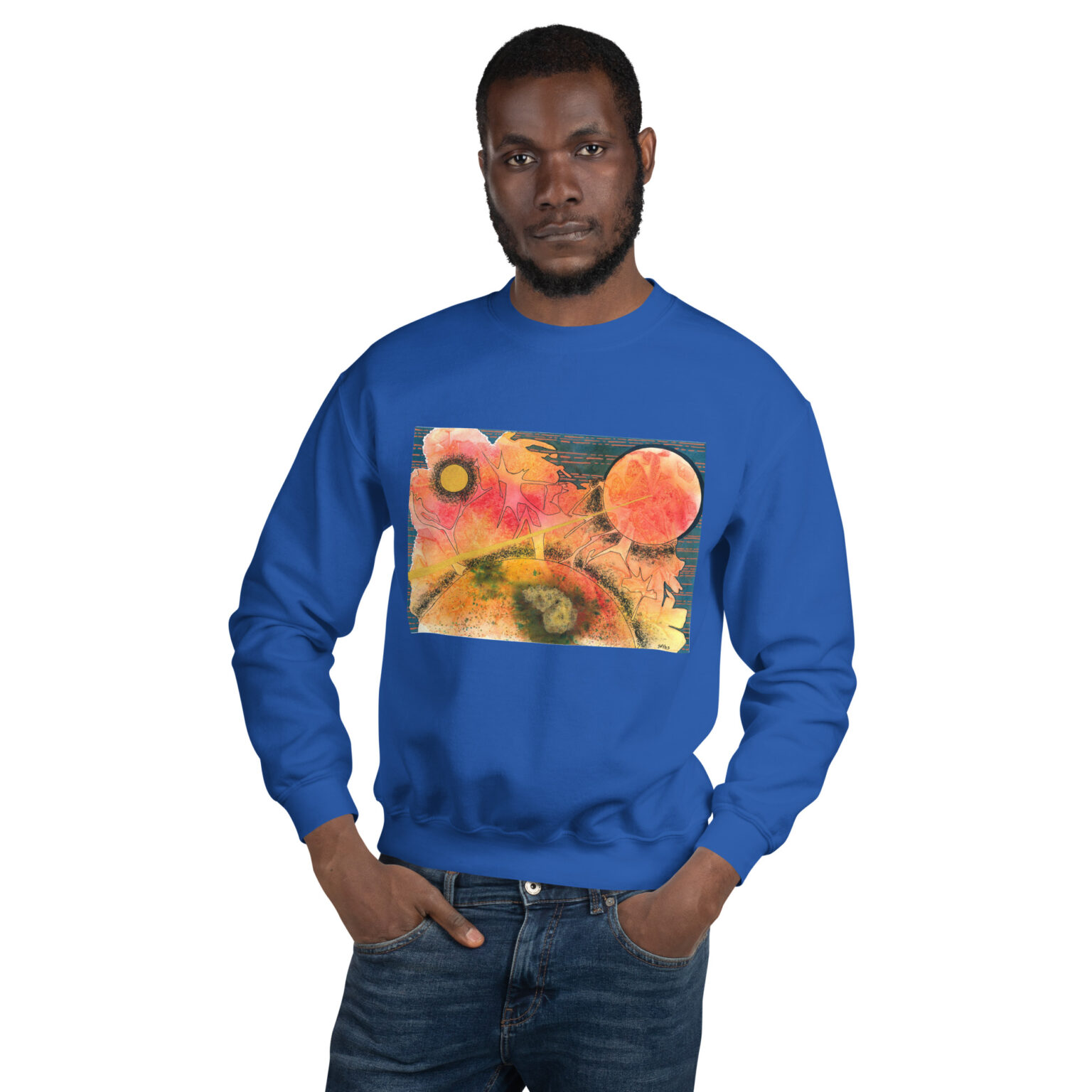 "Approach Vector" Unisex Sweatshirt - Image 21