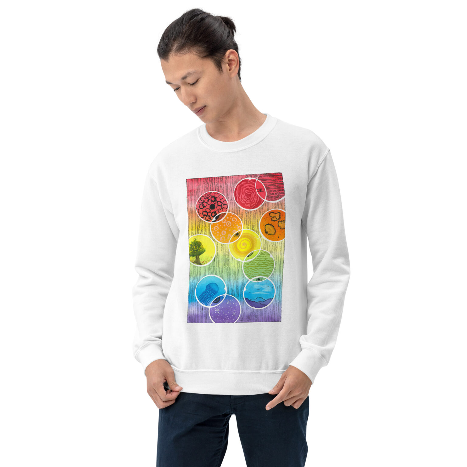 "Eye See What You Did There" Unisex Sweatshirt - Image 25