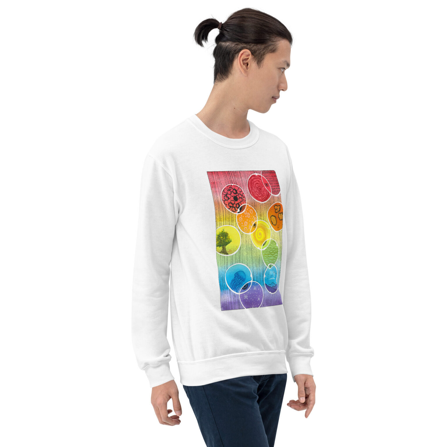 "Eye See What You Did There" Unisex Sweatshirt - Image 26