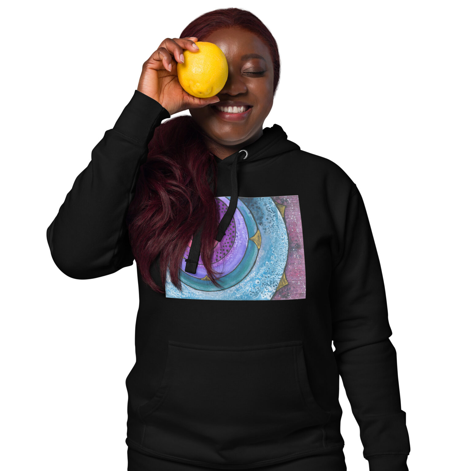 "Nebulish I: Caldwell 49" Unisex Hoodie - Image 2