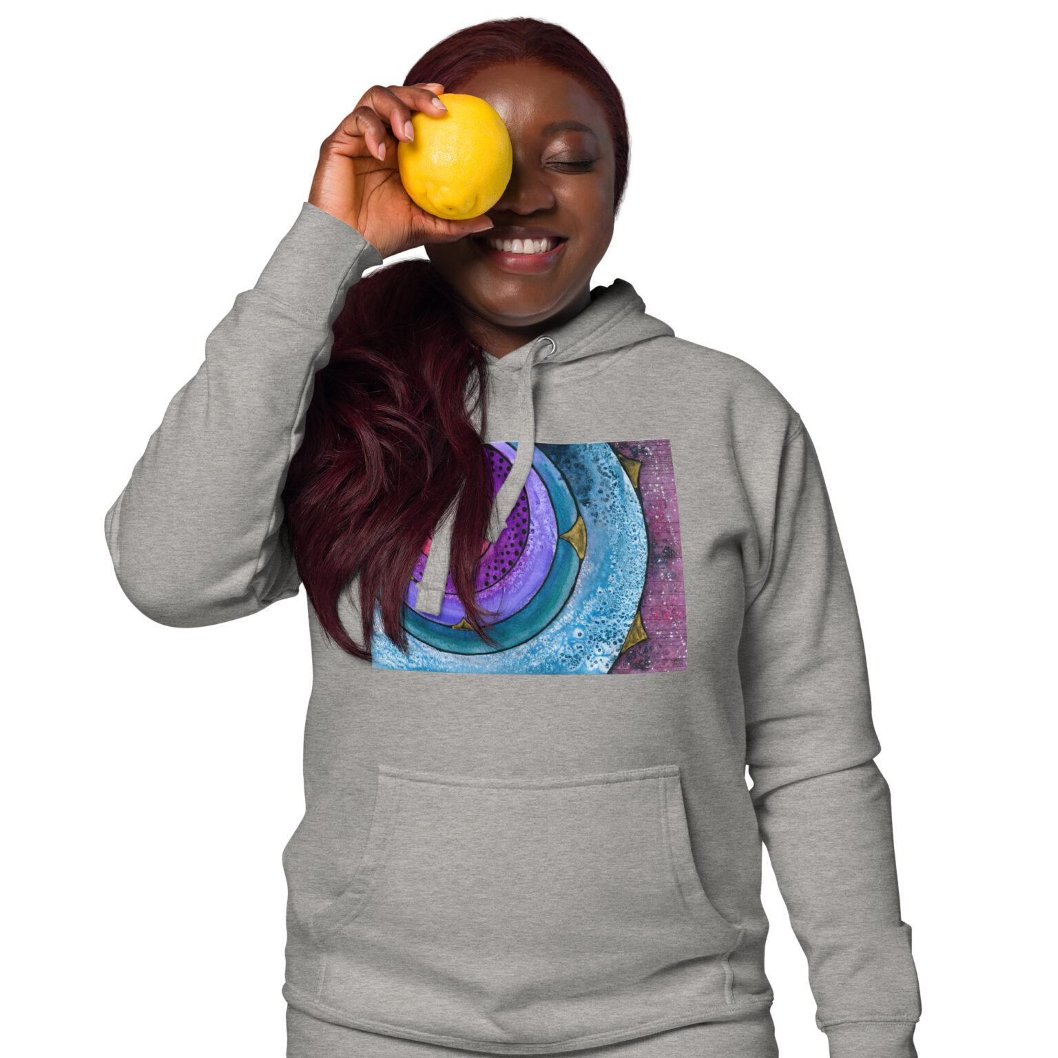 "Nebulish I: Caldwell 49" Unisex Hoodie - Image 8