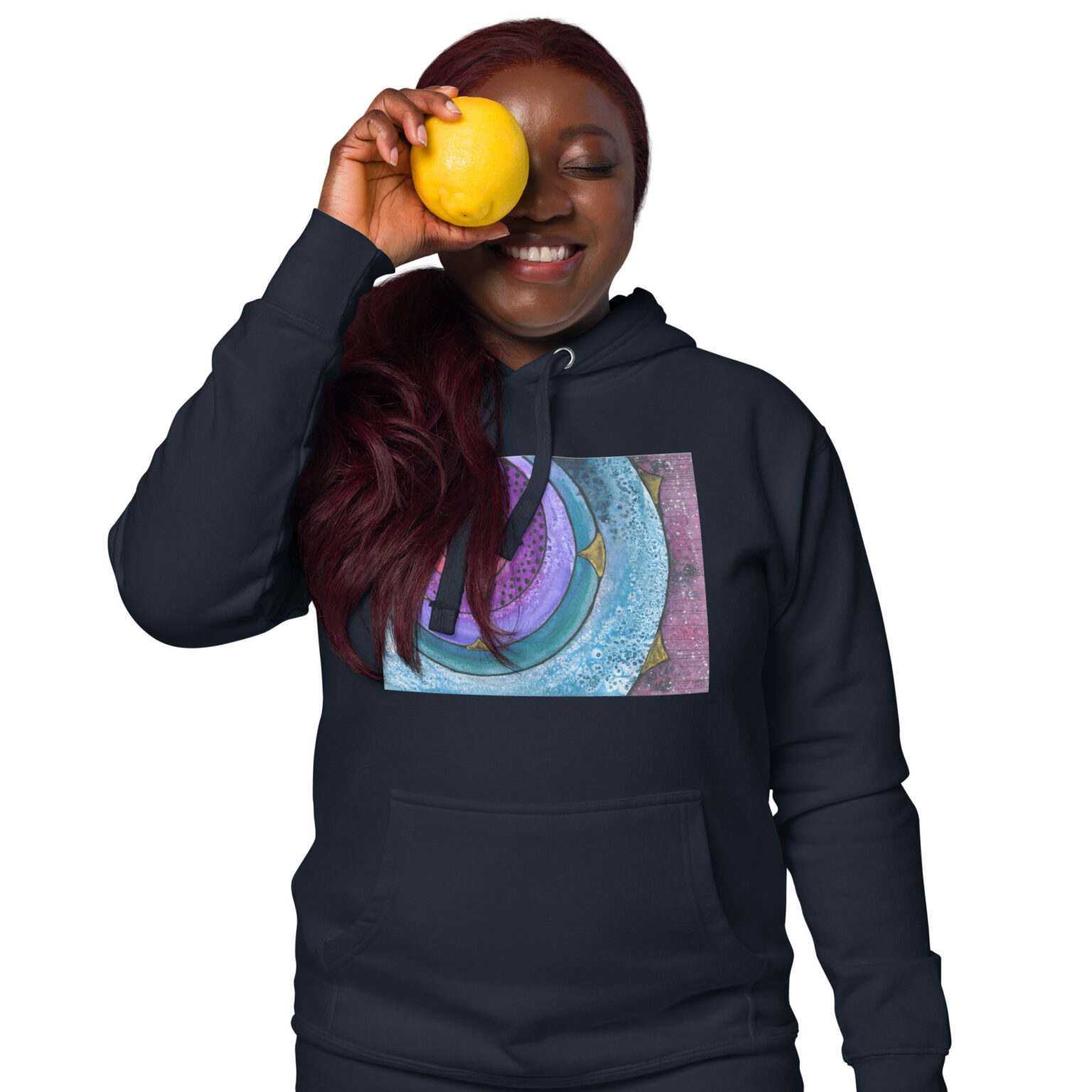 "Nebulish I: Caldwell 49" Unisex Hoodie - Image 3