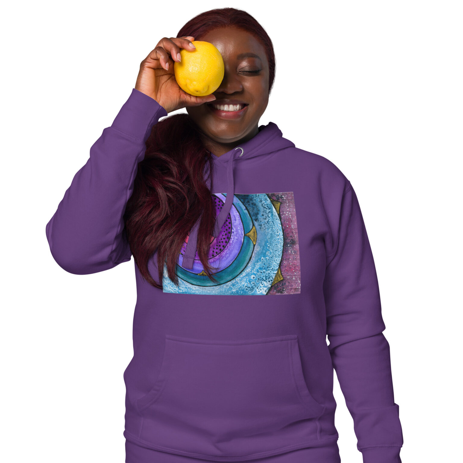 "Nebulish I: Caldwell 49" Unisex Hoodie - Image 6