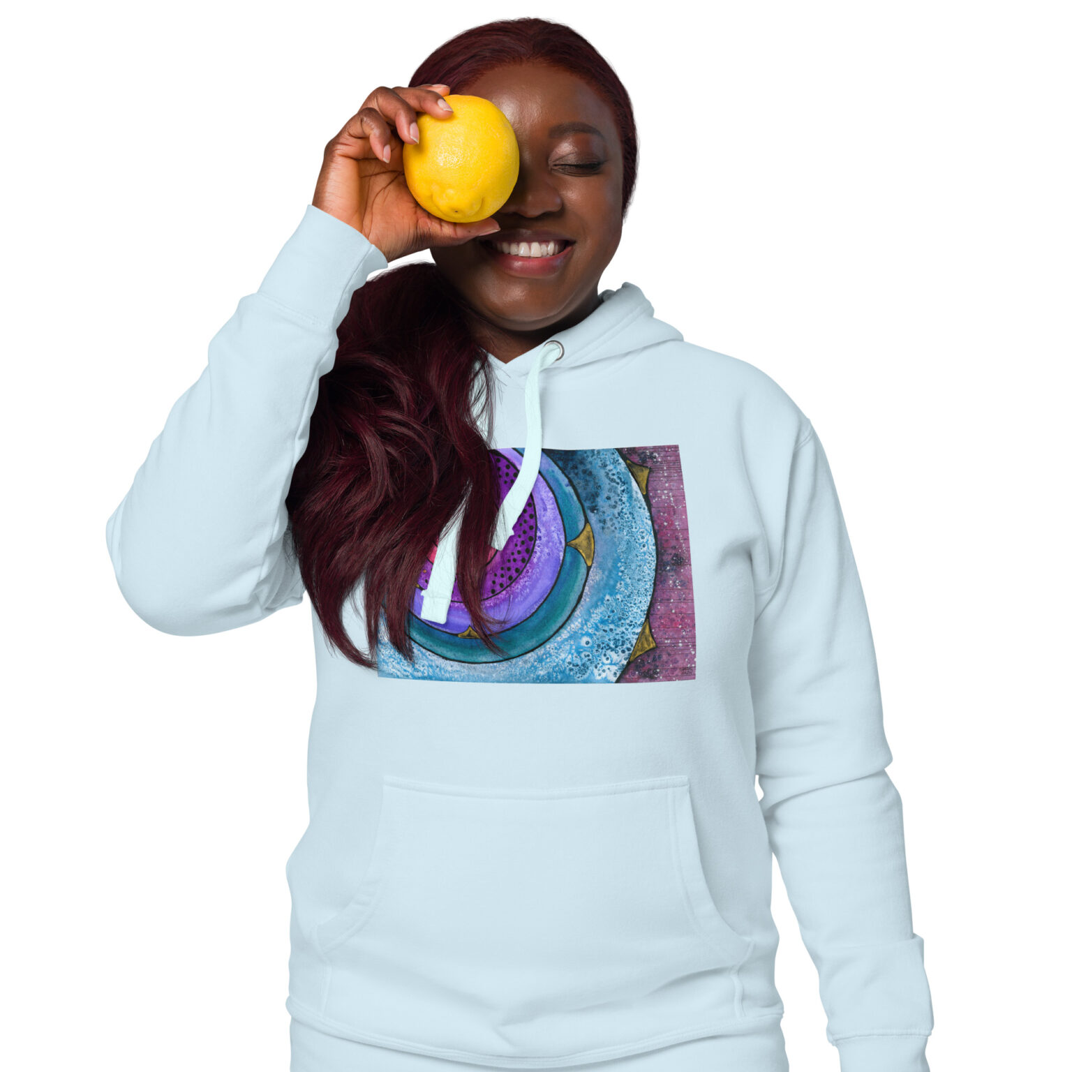 "Nebulish I: Caldwell 49" Unisex Hoodie - Image 9