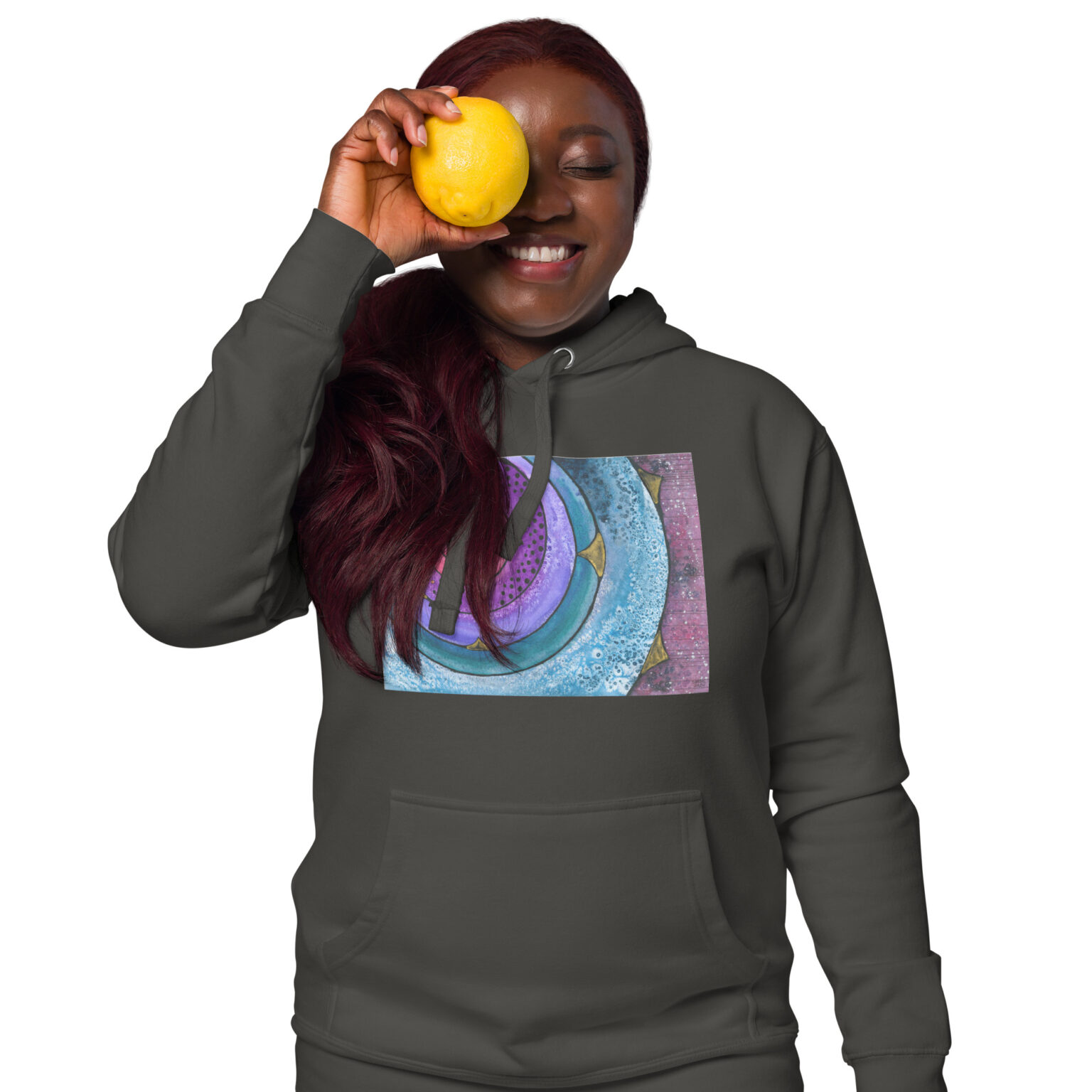 "Nebulish I: Caldwell 49" Unisex Hoodie - Image 5