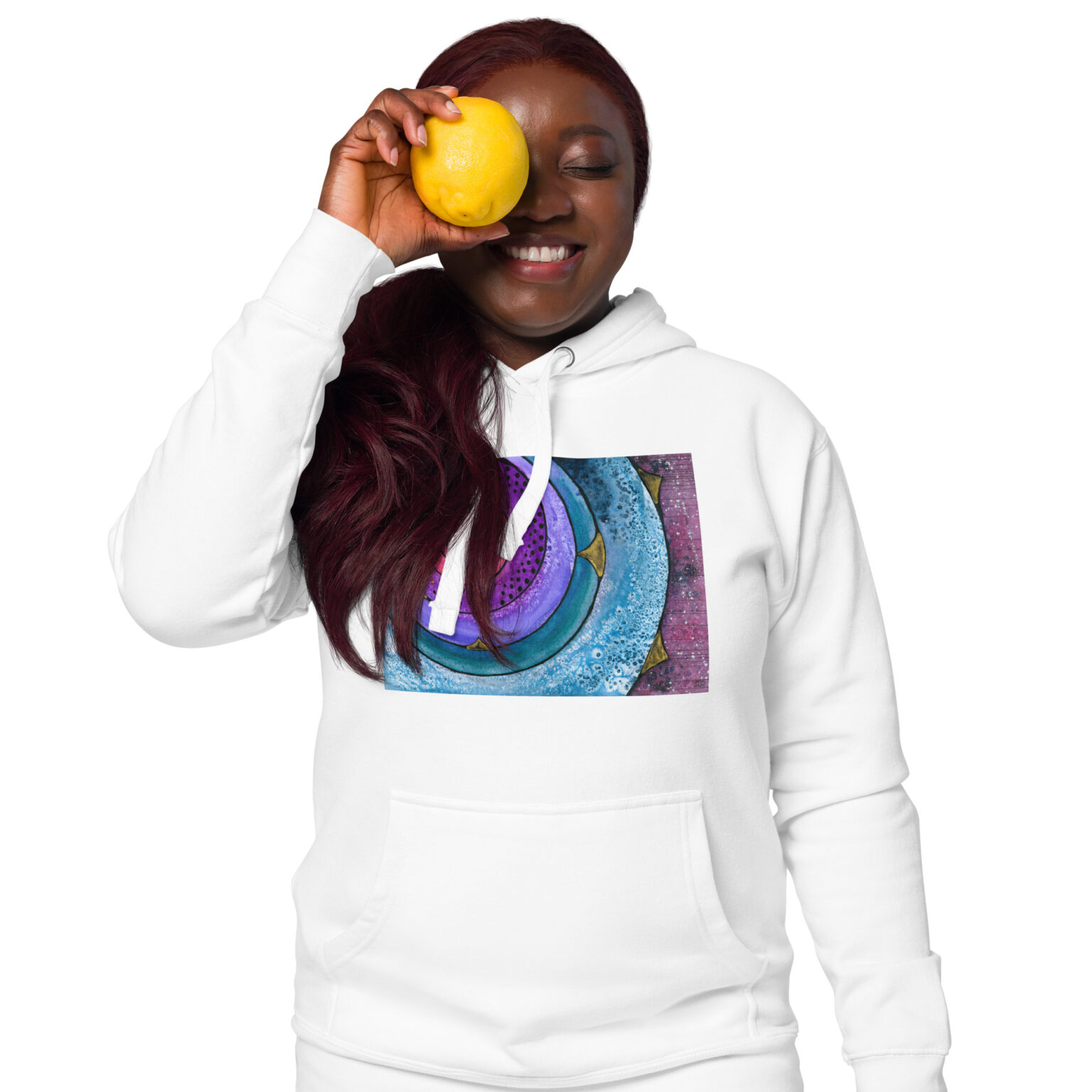 "Nebulish I: Caldwell 49" Unisex Hoodie - Image 10