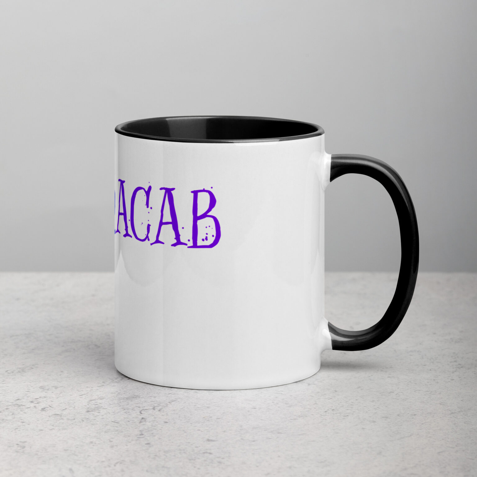 "LGBTQACAB" mug with color inside - Image 4