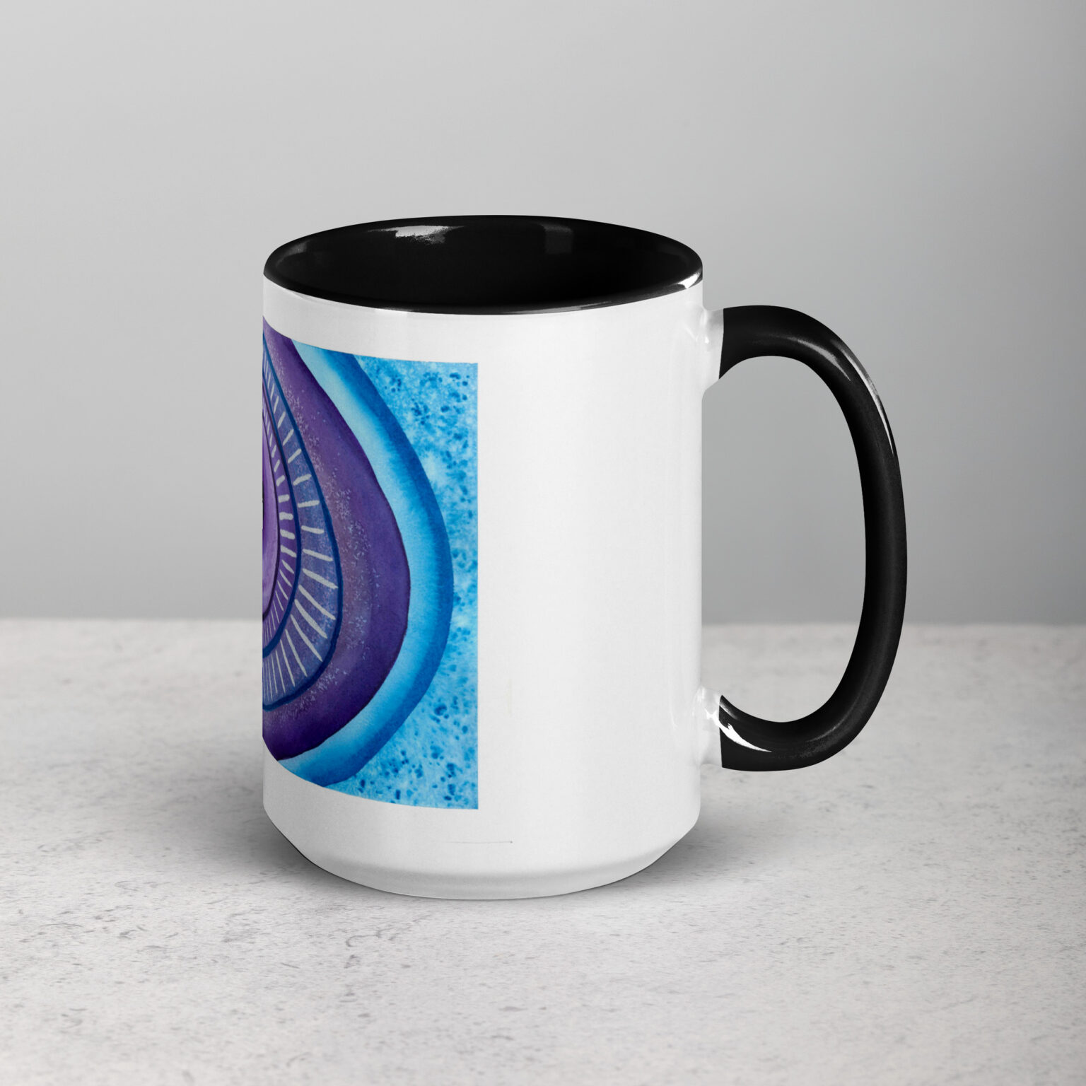 "Ceaseless Watcher" Mug with Color Inside - Image 7