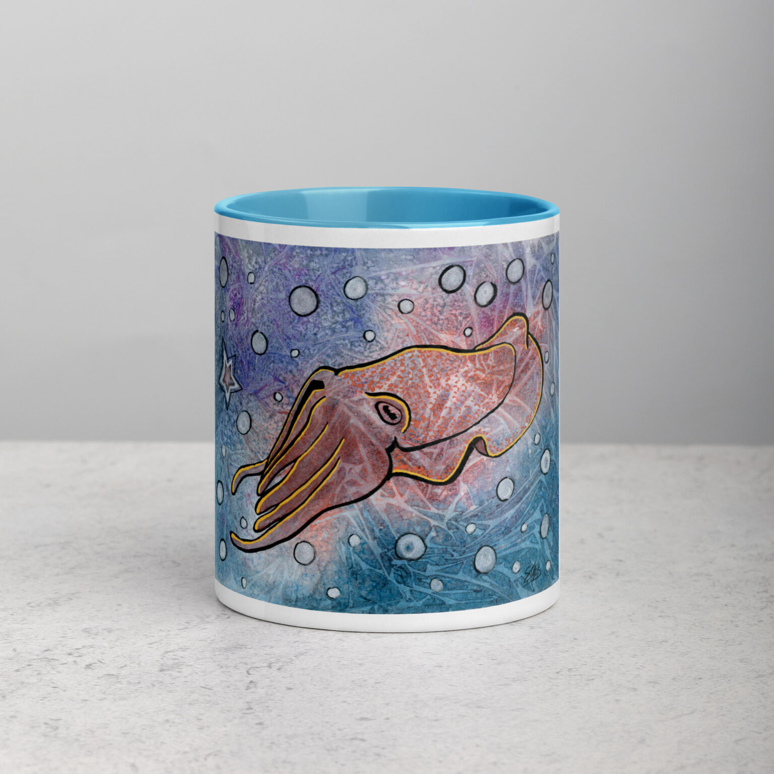 "Wanna Cuttle?" mug with color Inside - Image 25