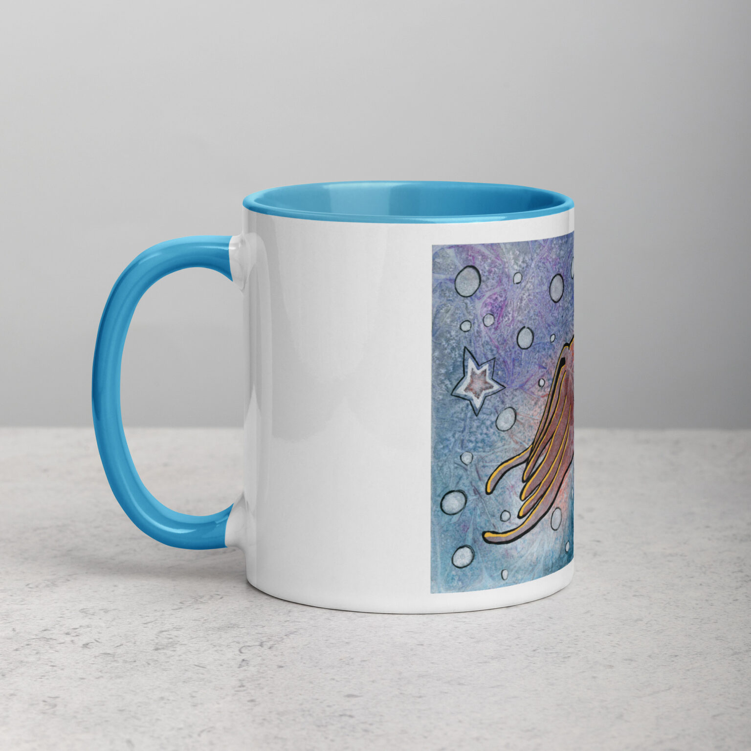 "Wanna Cuttle?" mug with color Inside - Image 26