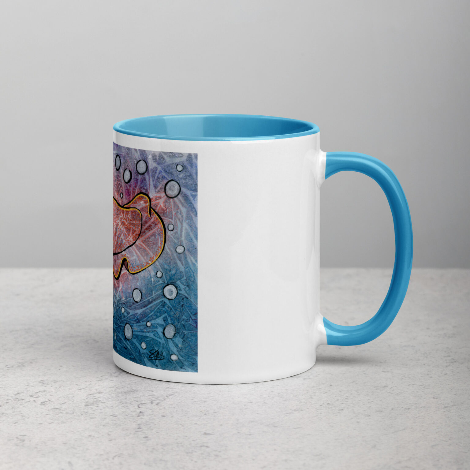 "Wanna Cuttle?" mug with color Inside - Image 27