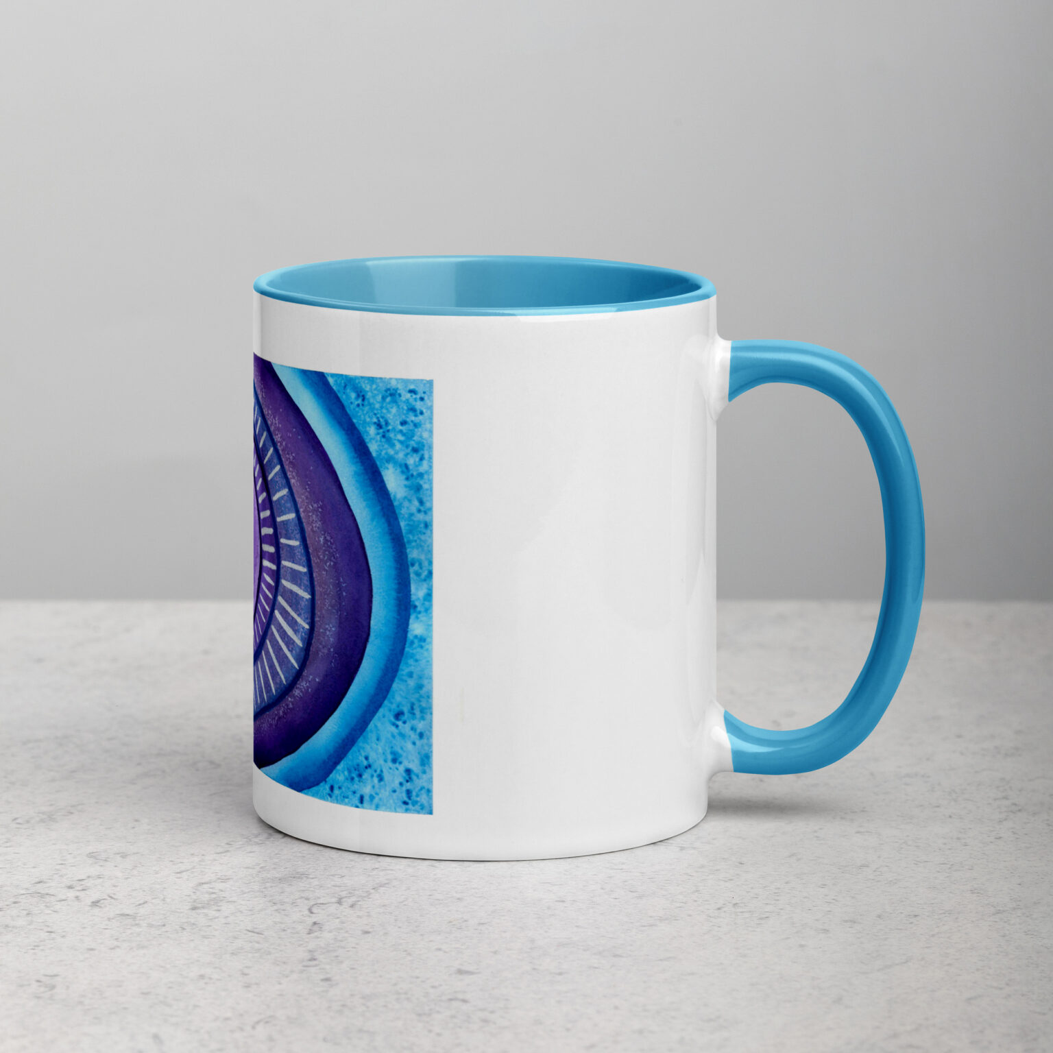 "Ceaseless Watcher" Mug with Color Inside - Image 27