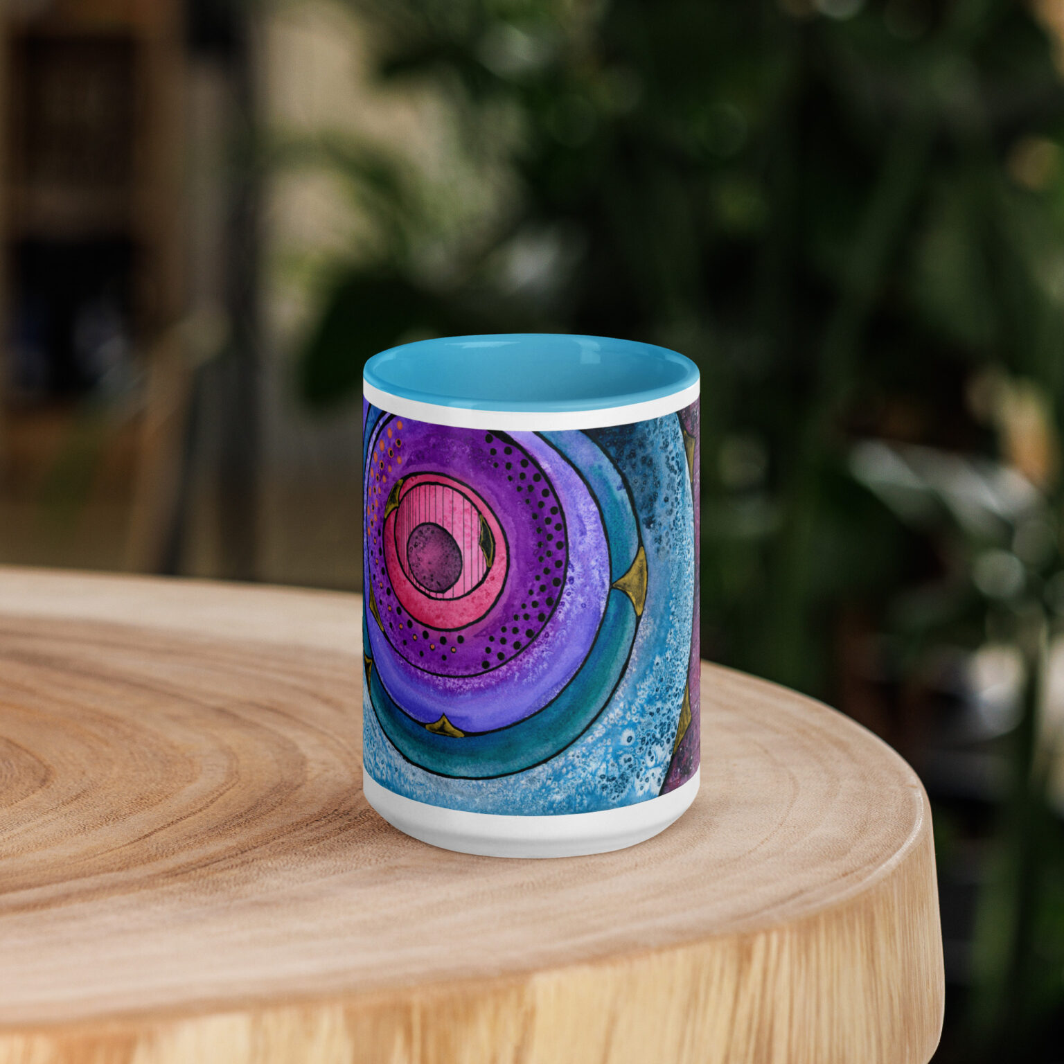 Nebulish I: Caldwell 49 Mug with Color Inside - Image 28