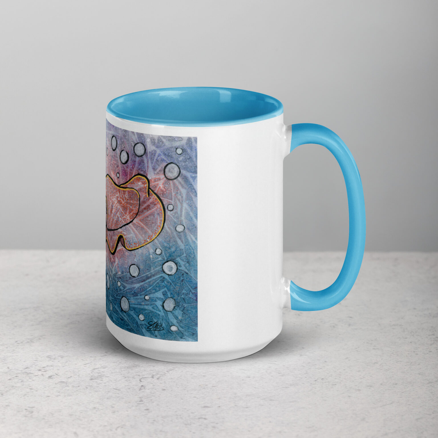 "Wanna Cuttle?" mug with color Inside - Image 30